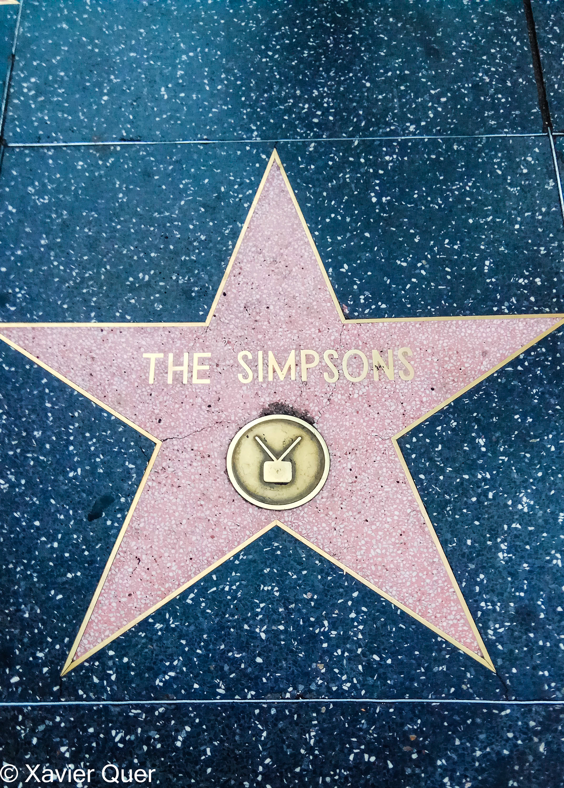 Estrella al passeig de la fama, Hollywood Bd, Los Angeles. Califòrnia