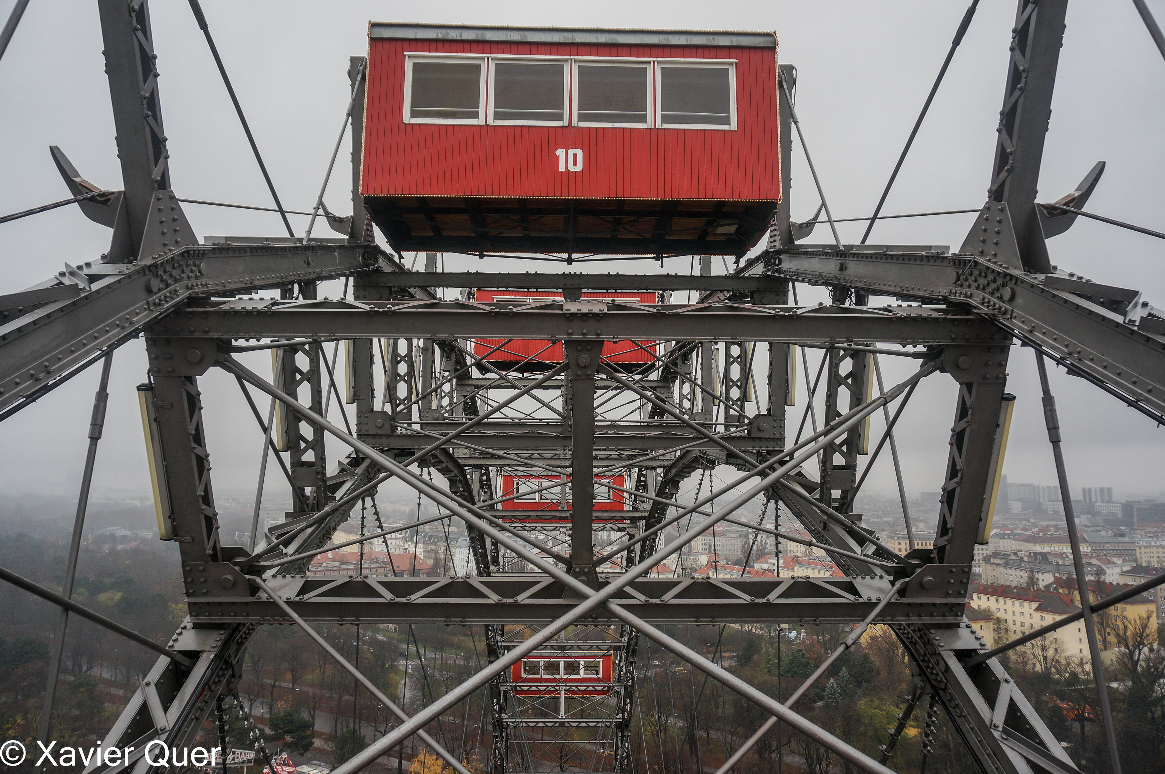 La nòria "Wiener Riesenrad", Viena. Àustria