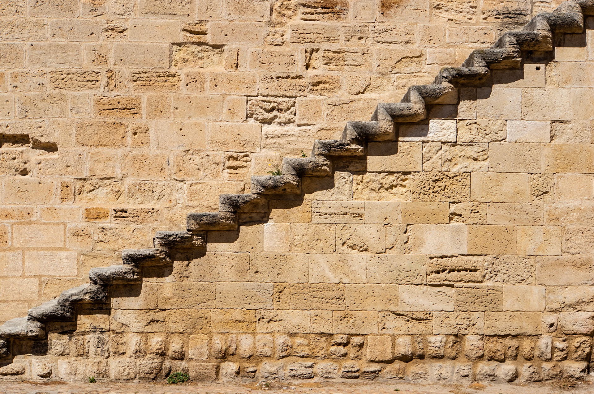 Detall muralla Aigues Mortes