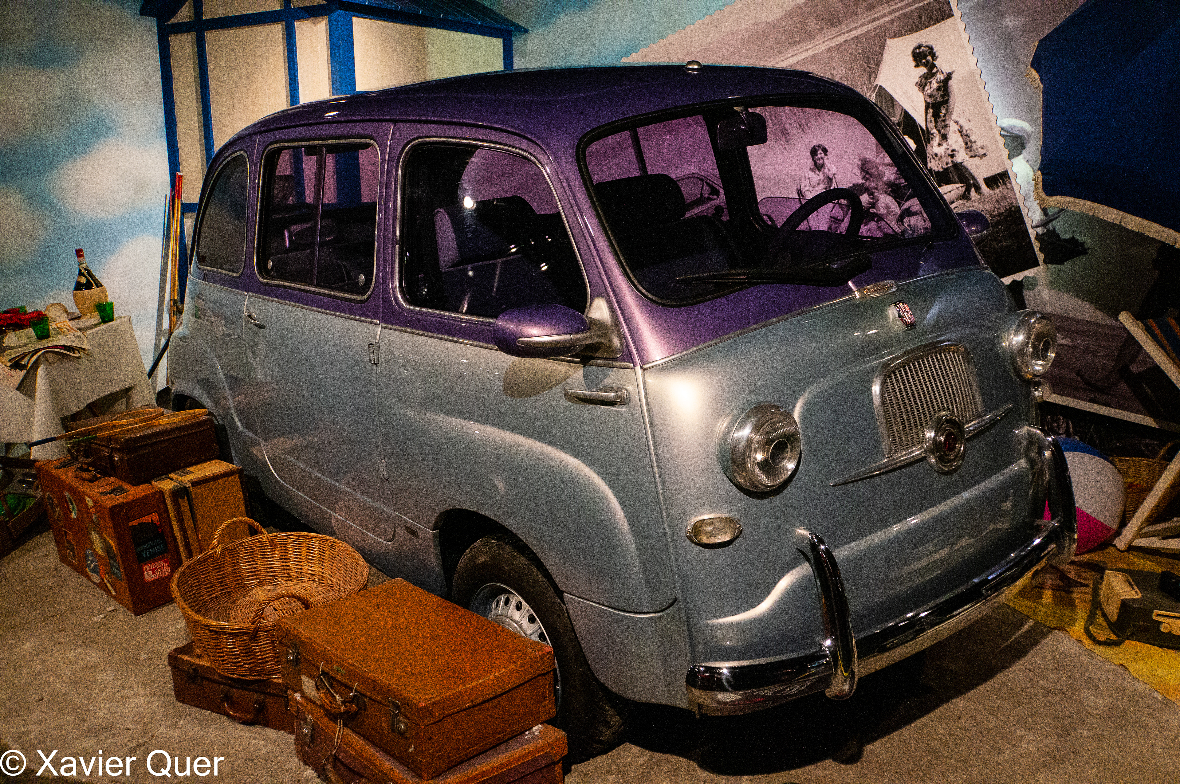 Un dels vehicles exposats al Museu de l'Automòbil, Torí