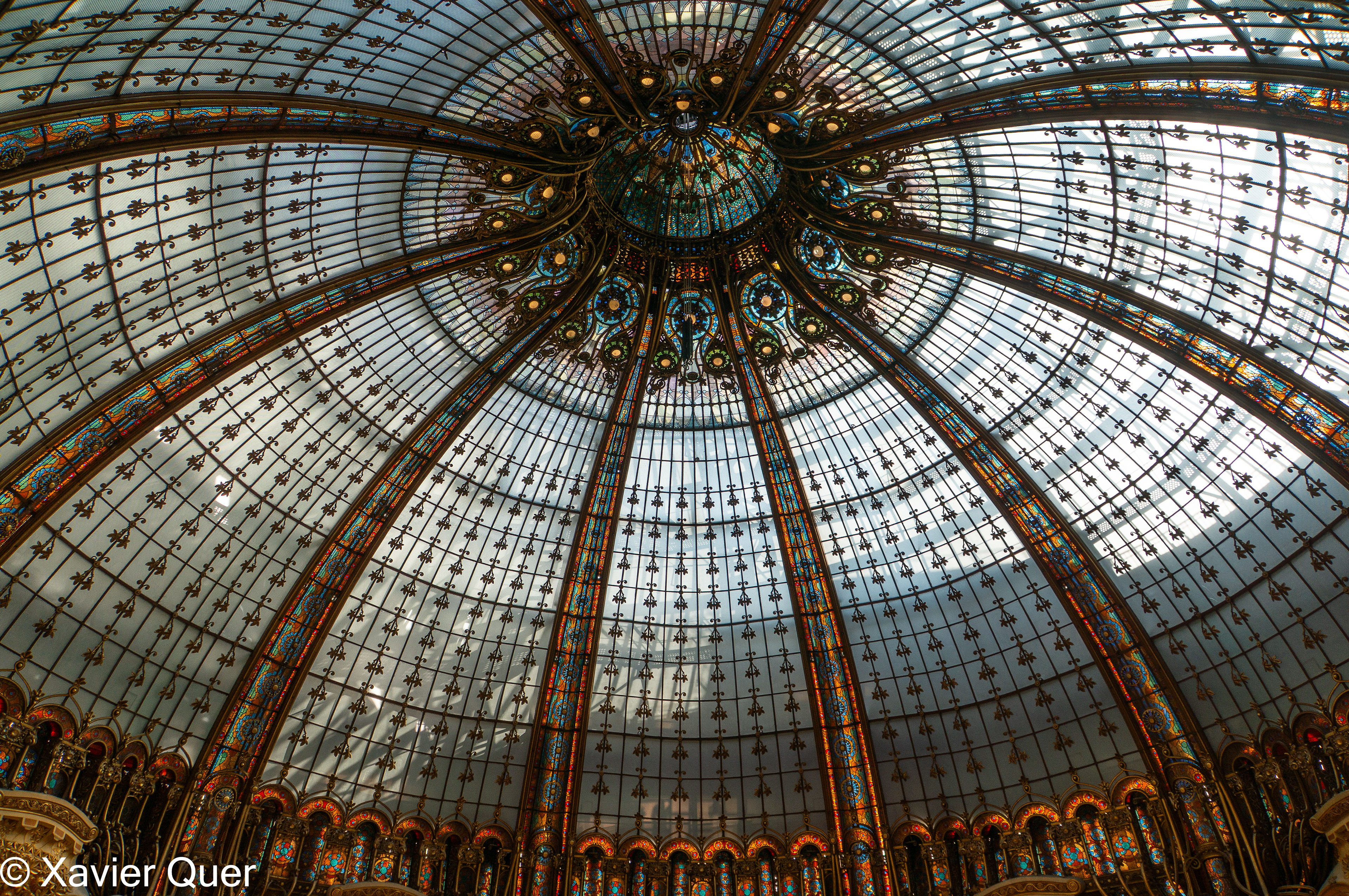 La cúpula de les Galeries Lafayette, París