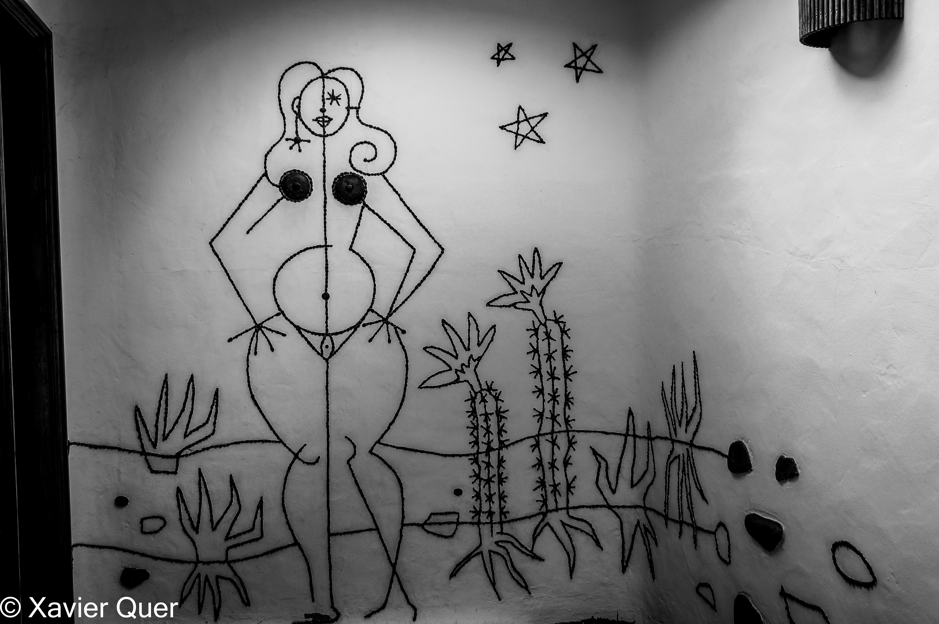 Accés als lavabos, Jardín de Cactus, Guatiza