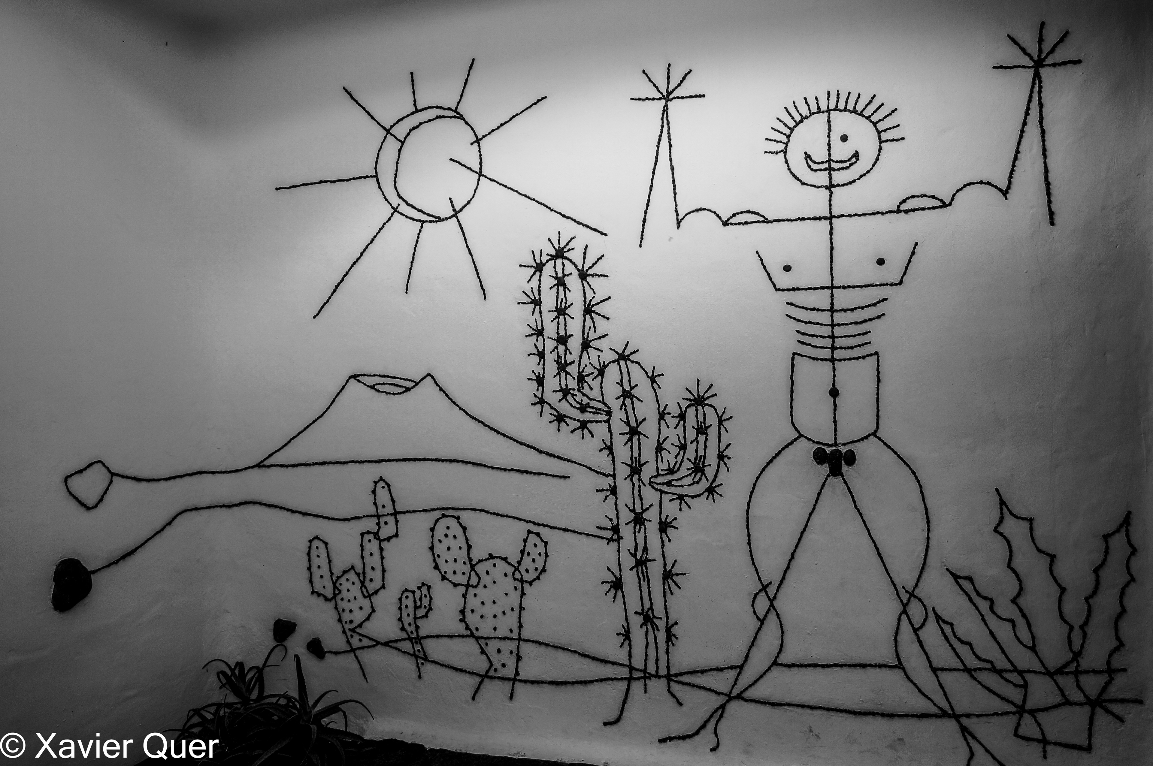 Accés als lavabos, Jardín de Cactus, Guatiza