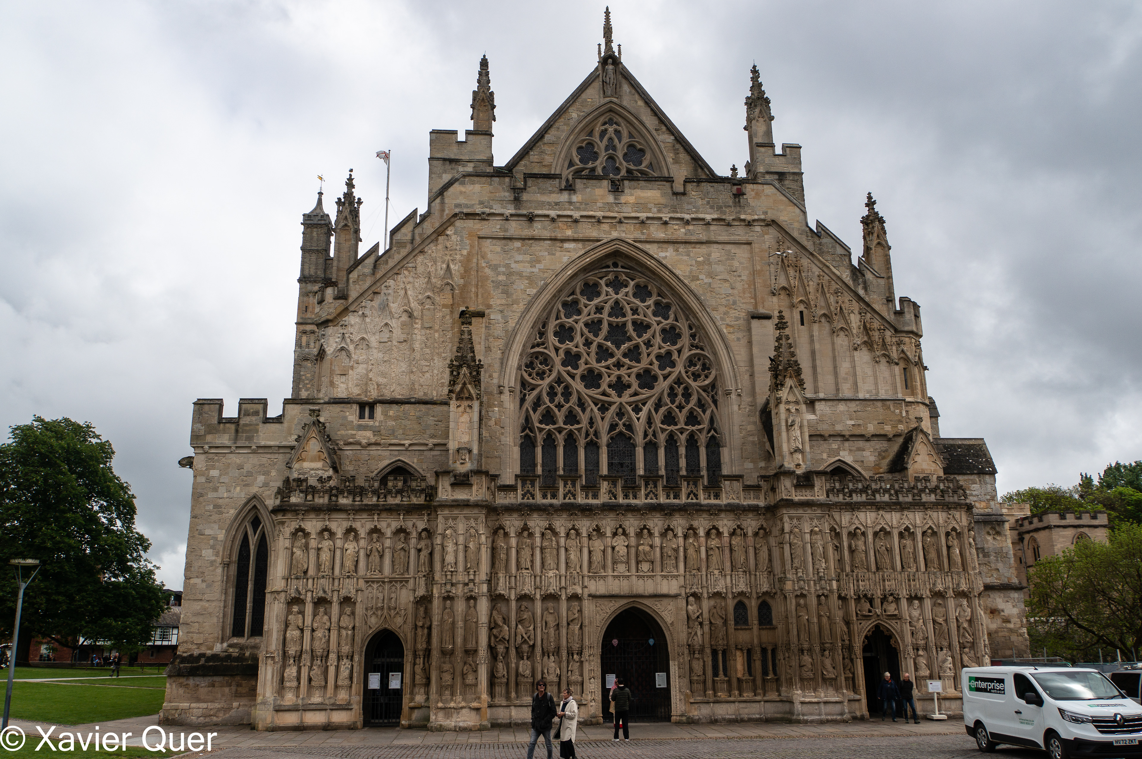 Façana catedral d'Exeter