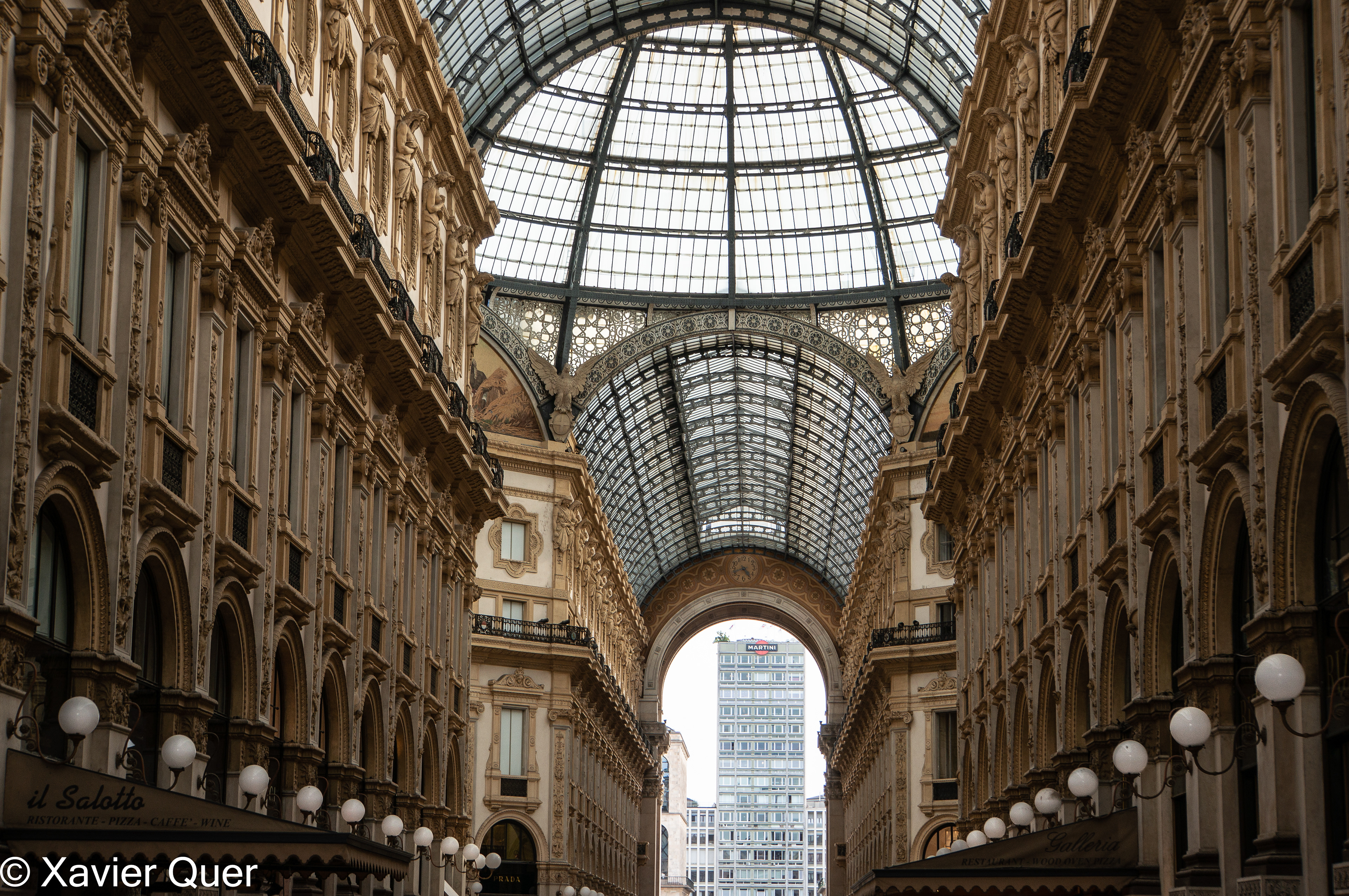 Galeries Vittorio Emanuele II, Milà