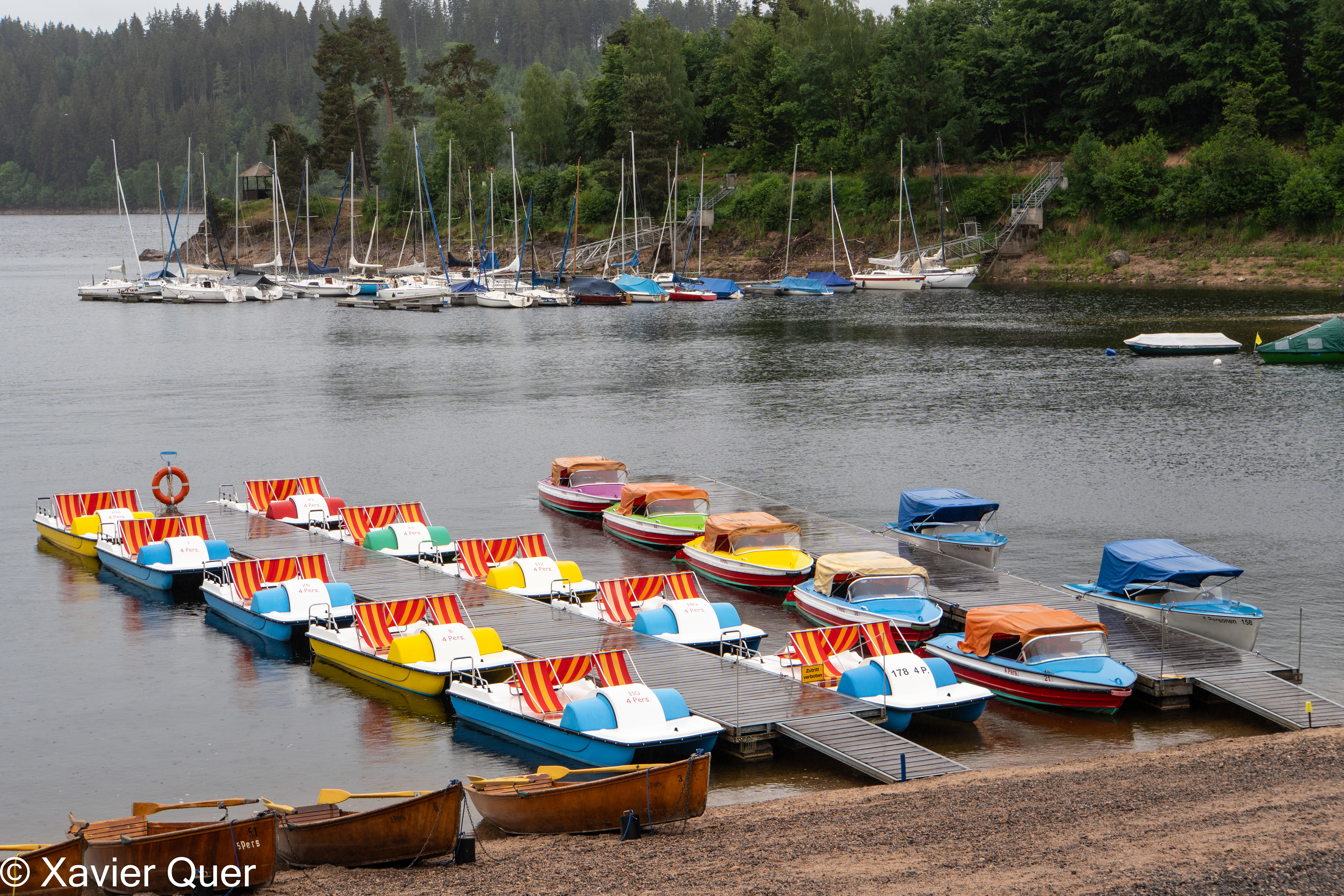 Llac Schluchsee (Baden-Württenberg, Alemanya)