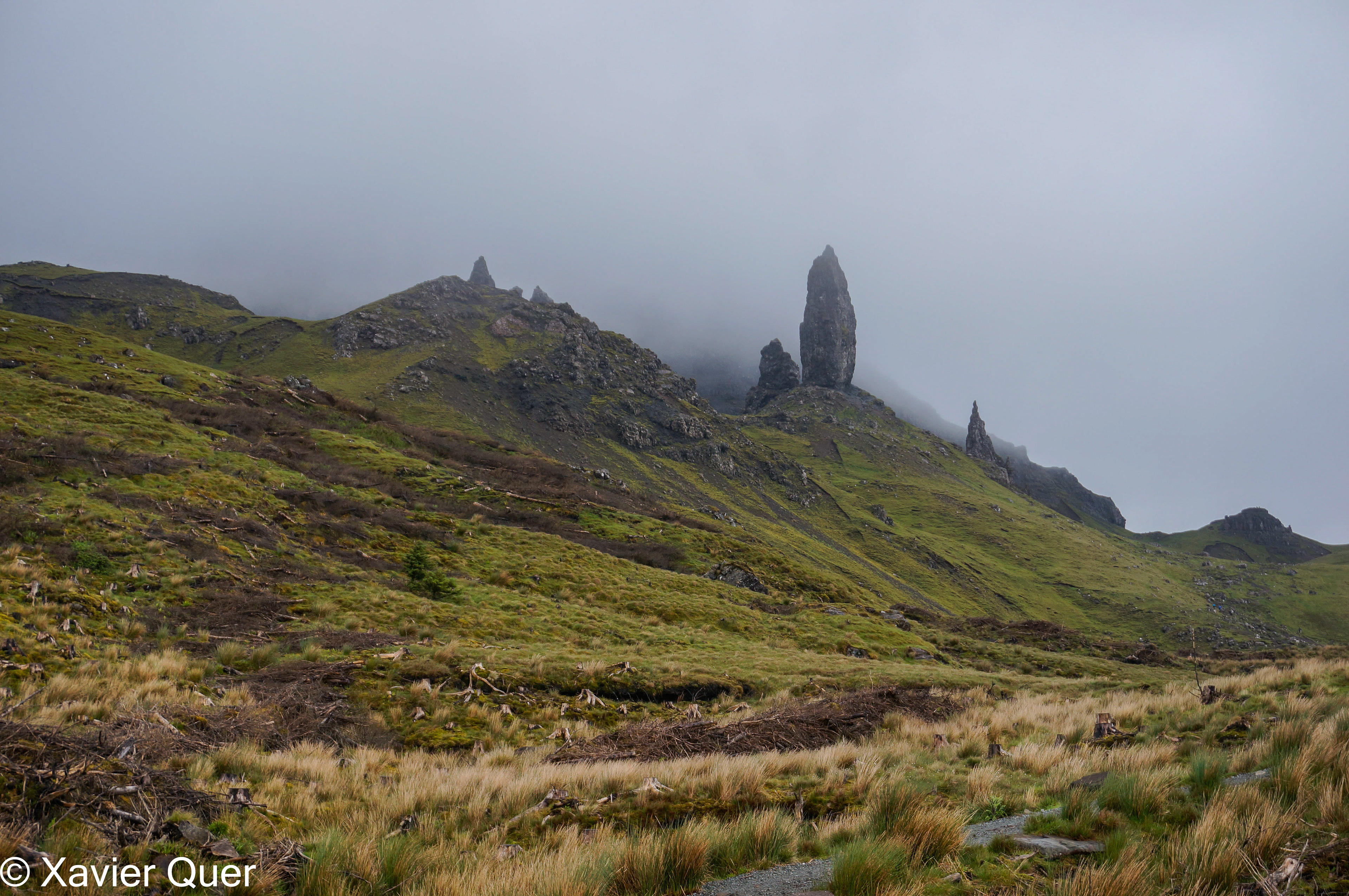 The Storr, illa de Skye. Escòcia