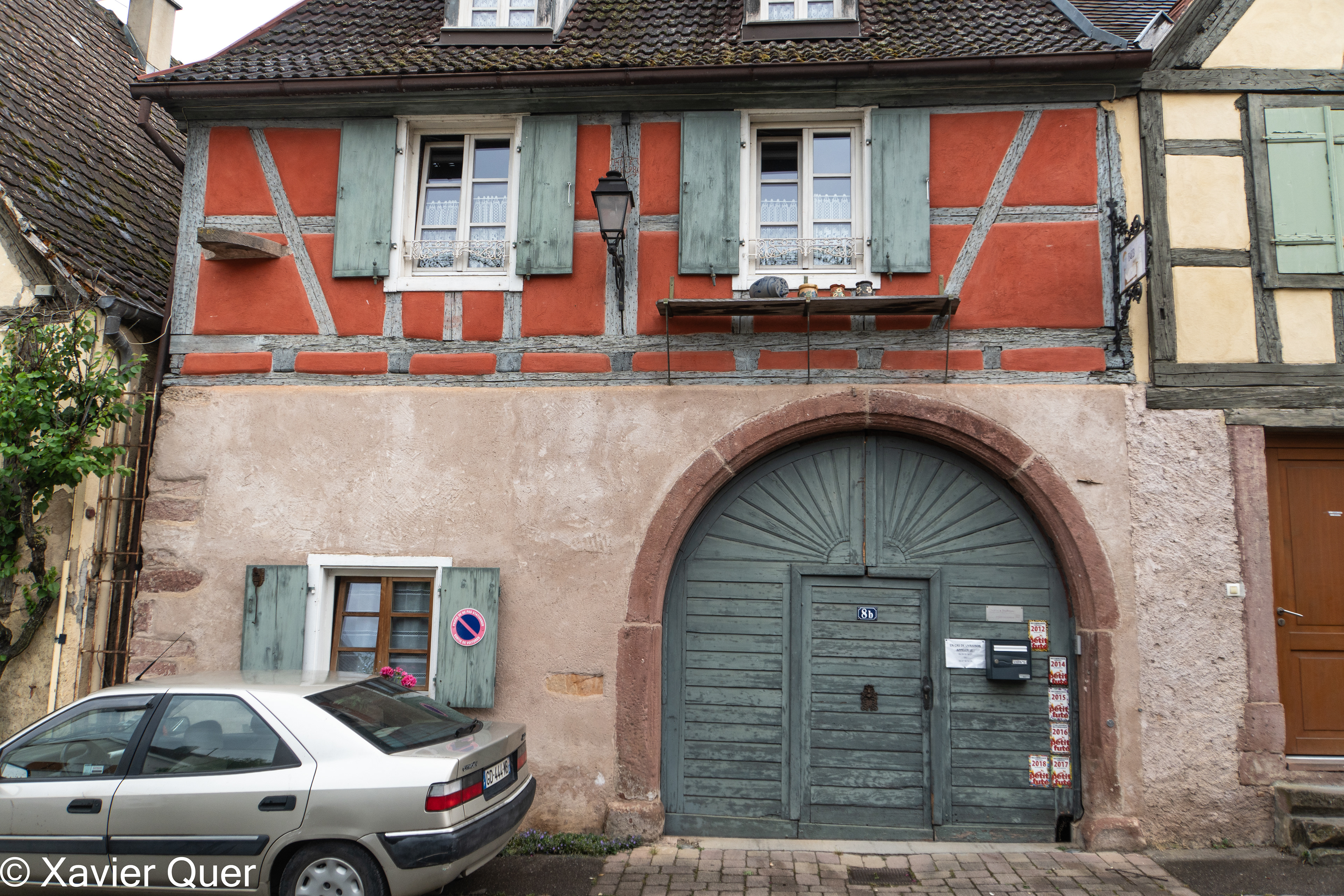Casa "Anno 1698", Beblenheim. (Haut Rhin, Grand Est, França)