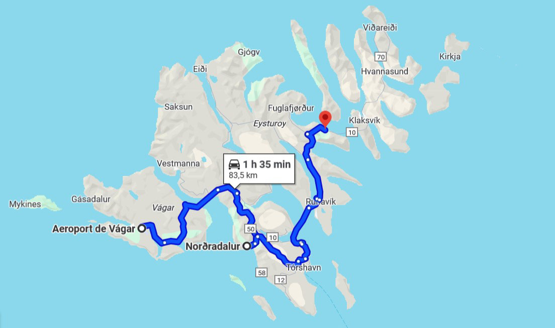 Dia 1: Copenhaguen - Aeroport de Vagar - Nordradalur - Leirvik