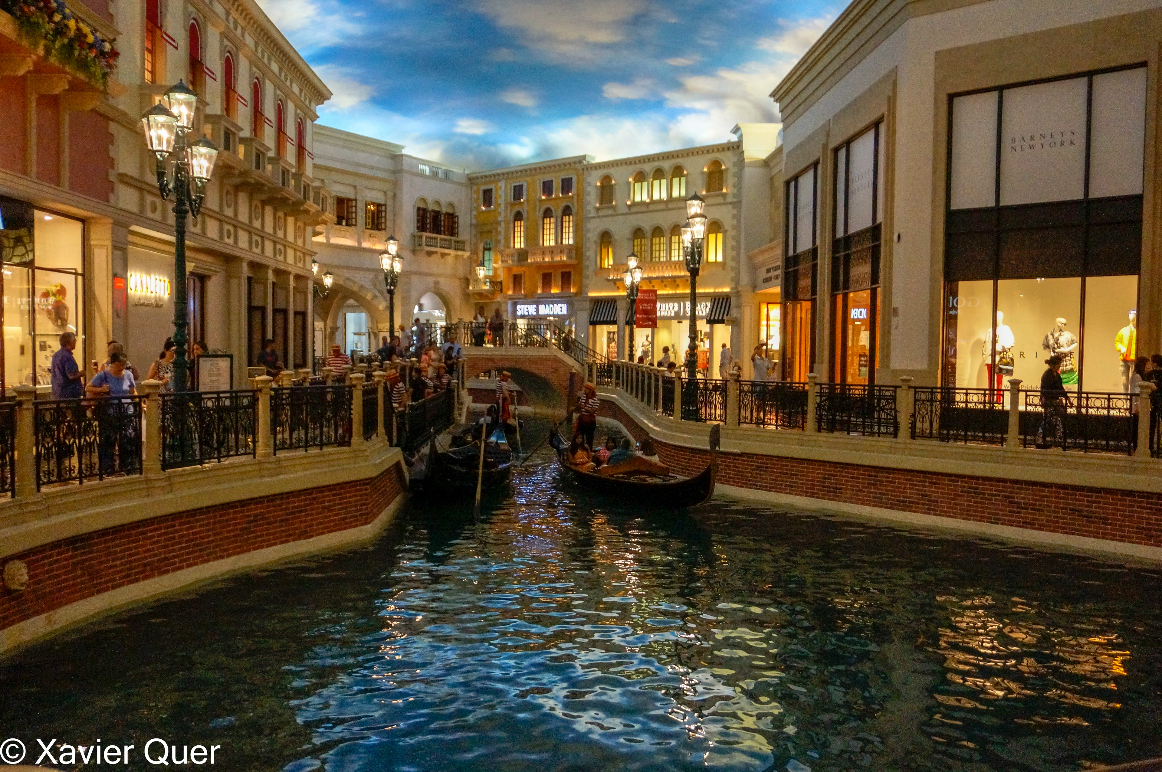 Interior de l'hotel Venetian, Las Vegas. Nevada