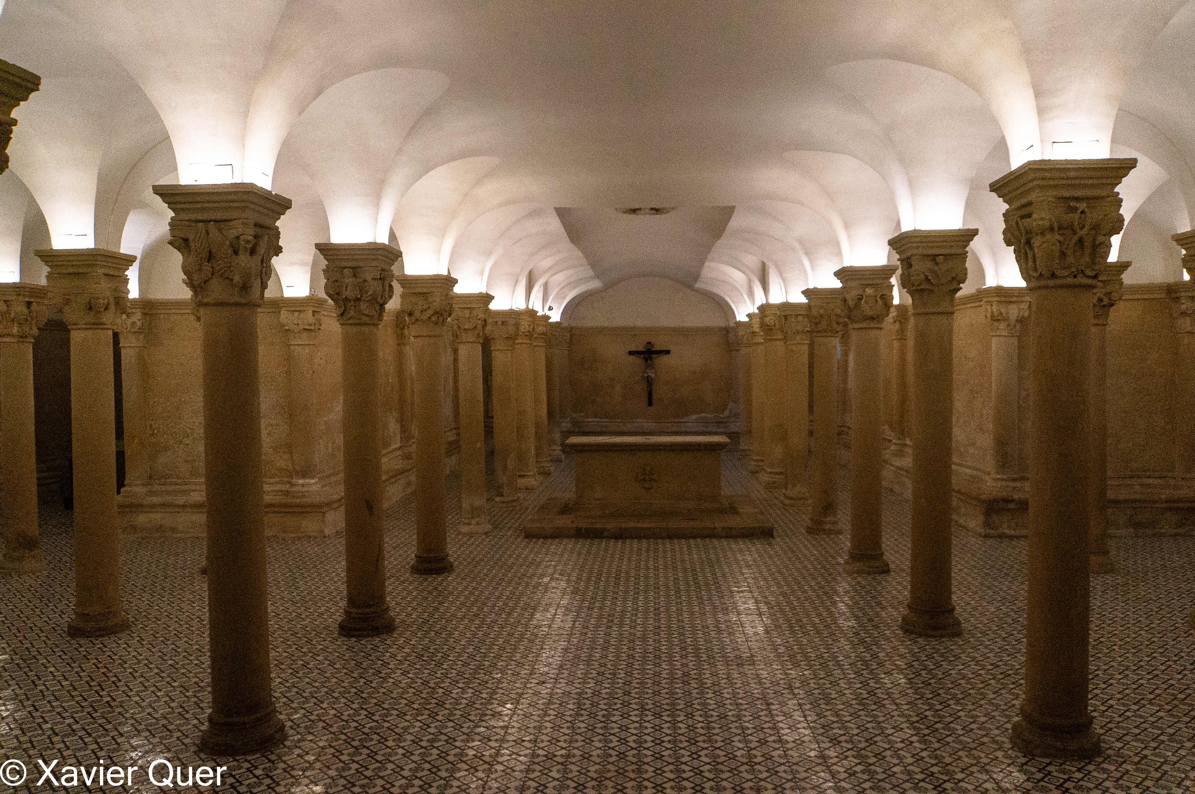 Cripta de la catedral de Lecce