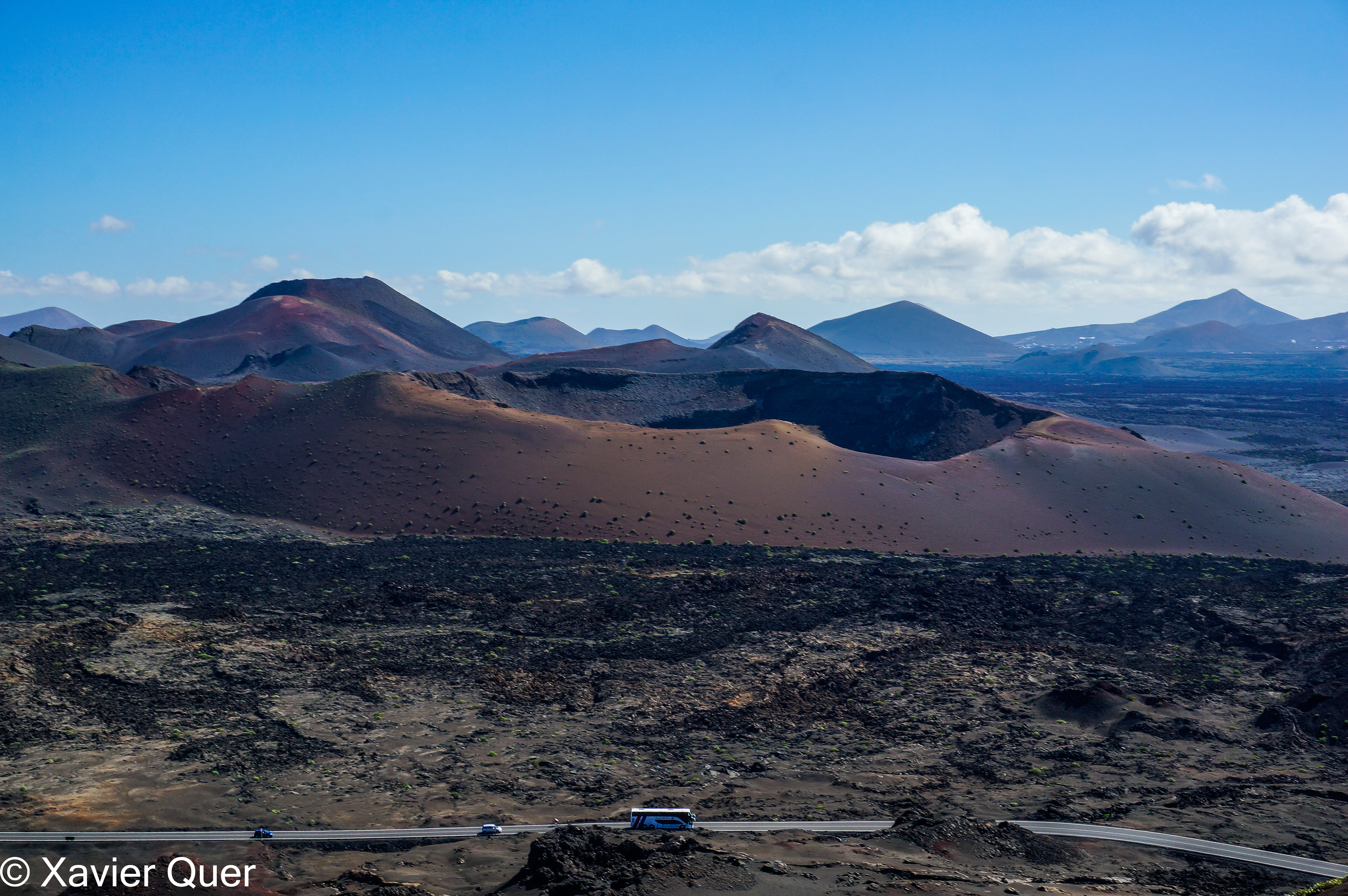 Vista general del PN Timanfaya