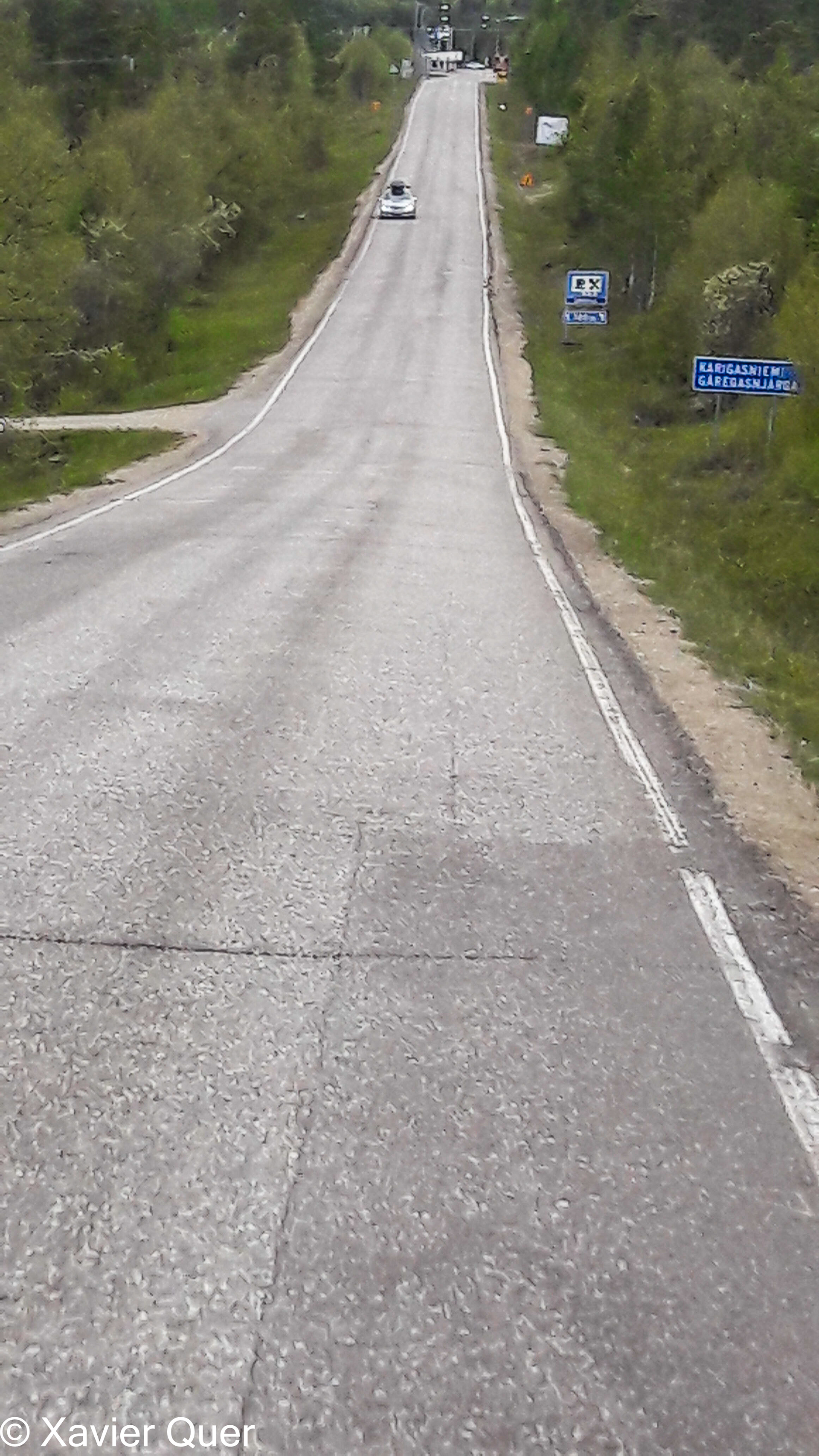 Carretera 92 en direcció a Noruega