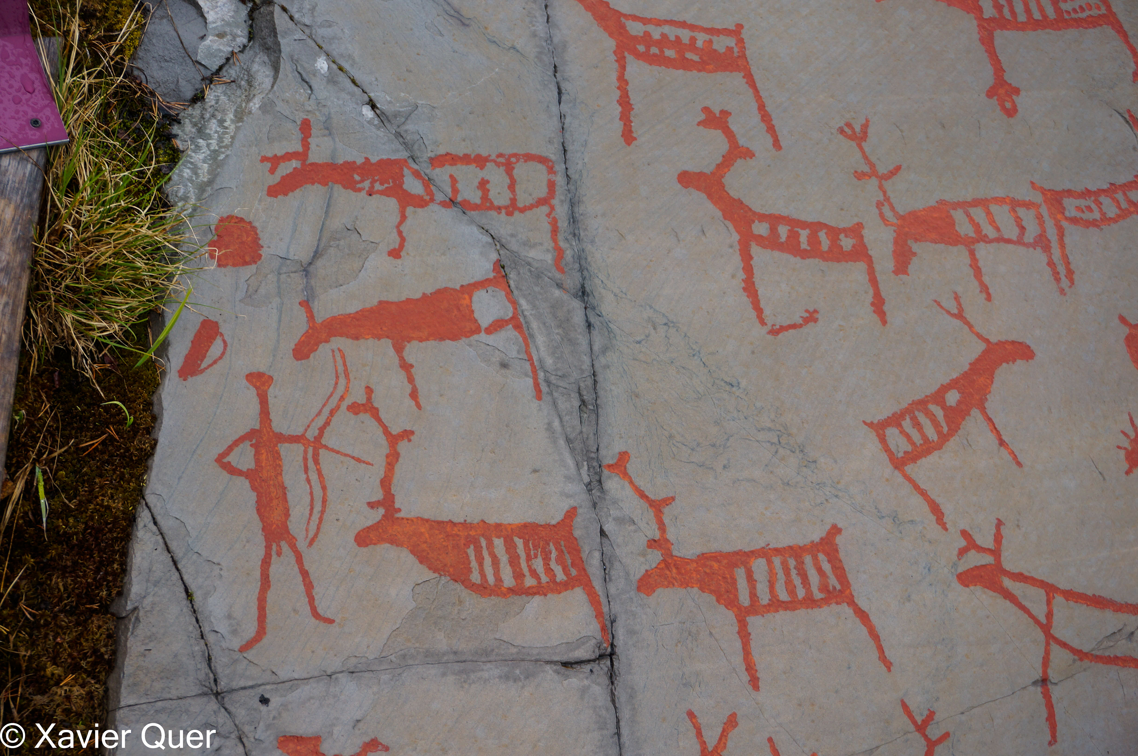 Gravats al Museu d'Alta (Noruega)