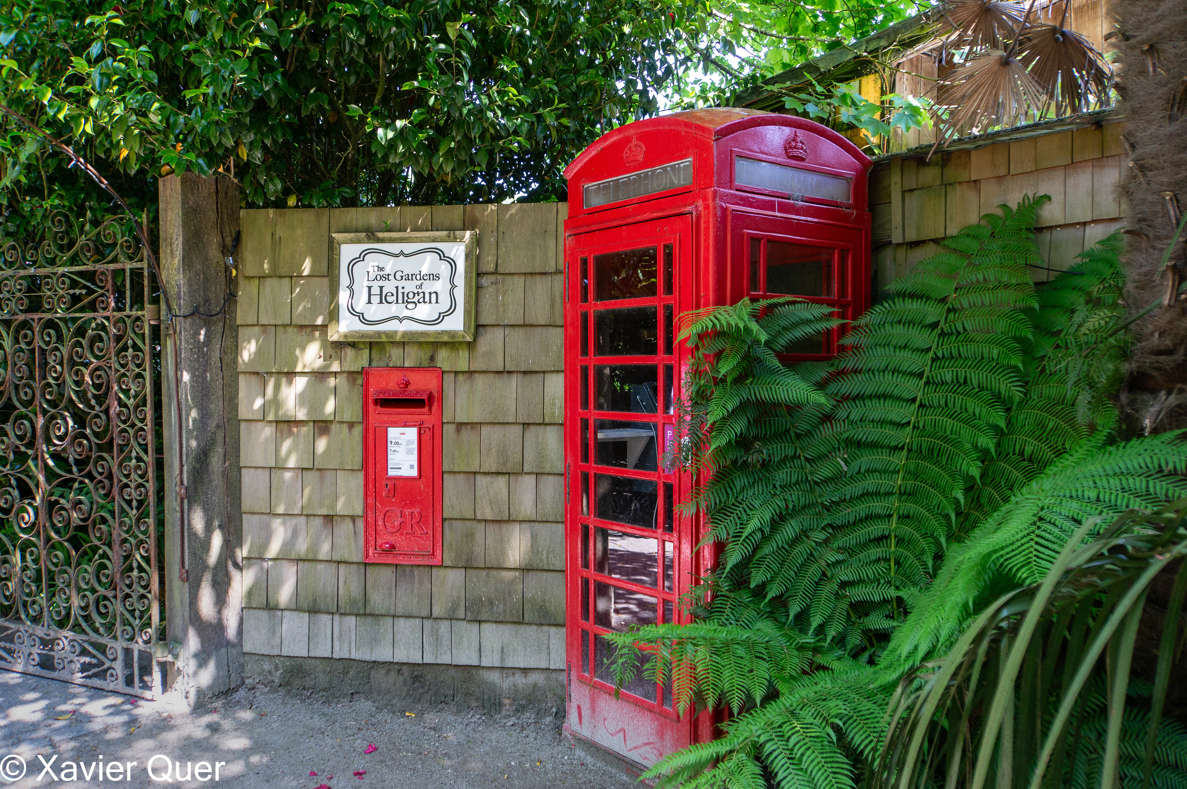 Entrada als jardins de Heligan