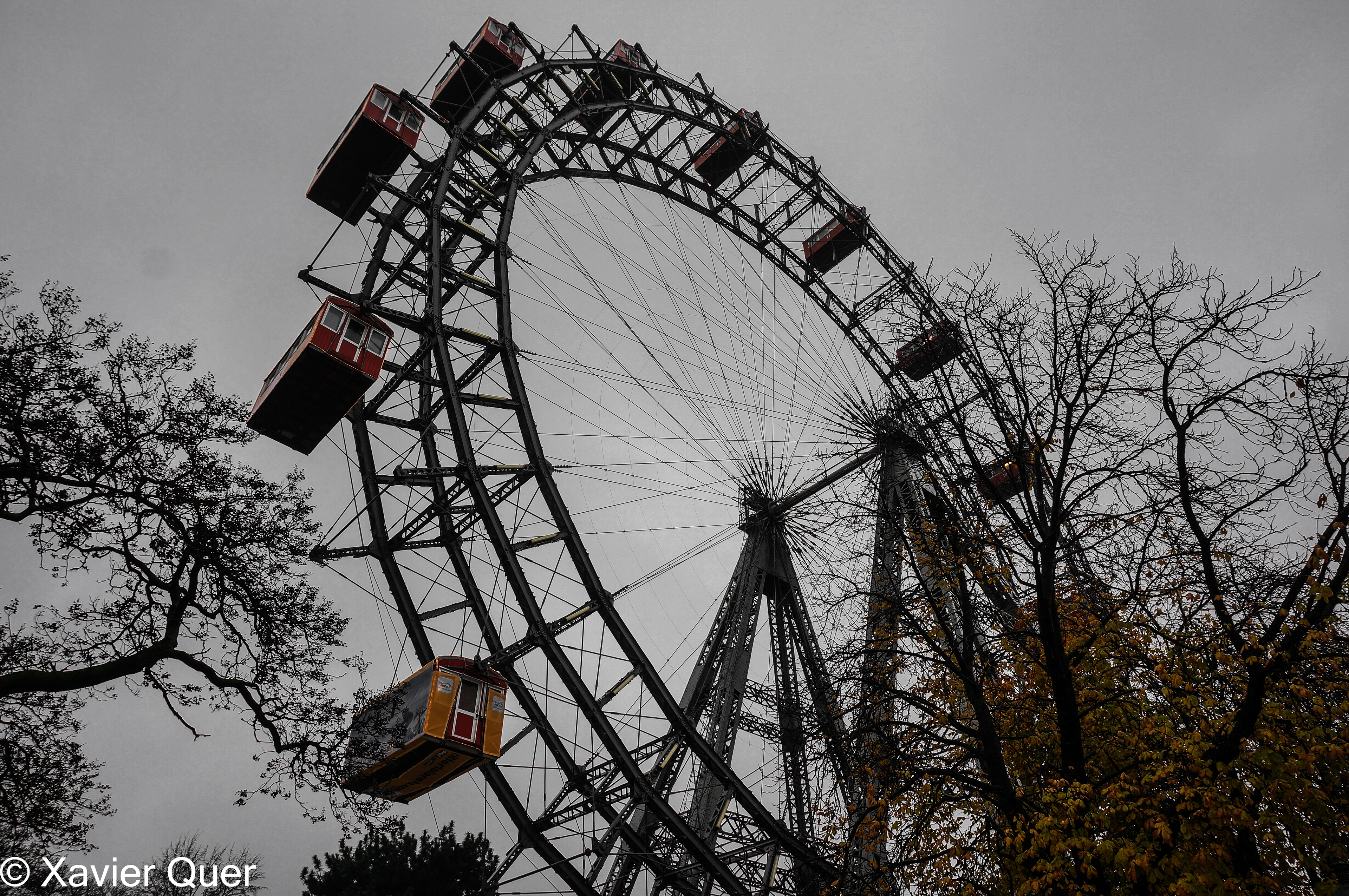 La nòria "Wiener Riesenrad", Viena. Àustria