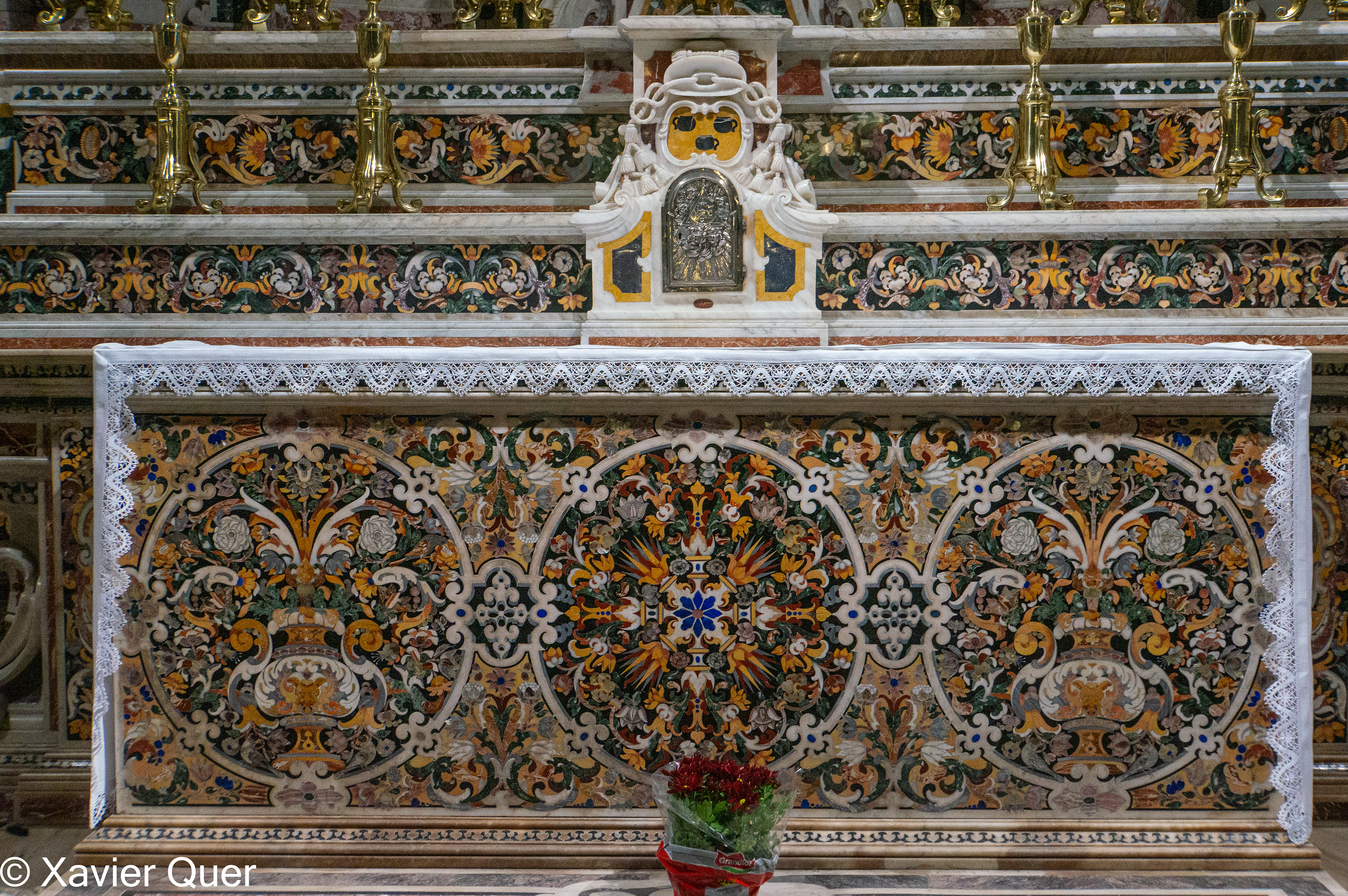 Altar en marbre, catedral de San Cataldo, Taranto