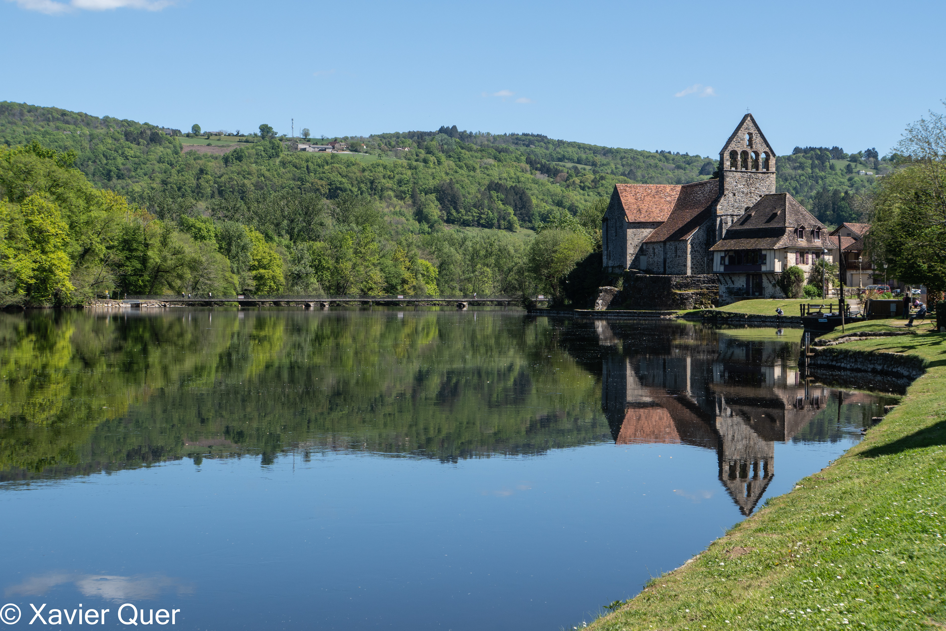 La Capella dels Penitents, a la vora del riu Dordonya a Beaulieu su Dordogne, Corrèze, Nova Aquitània, França.