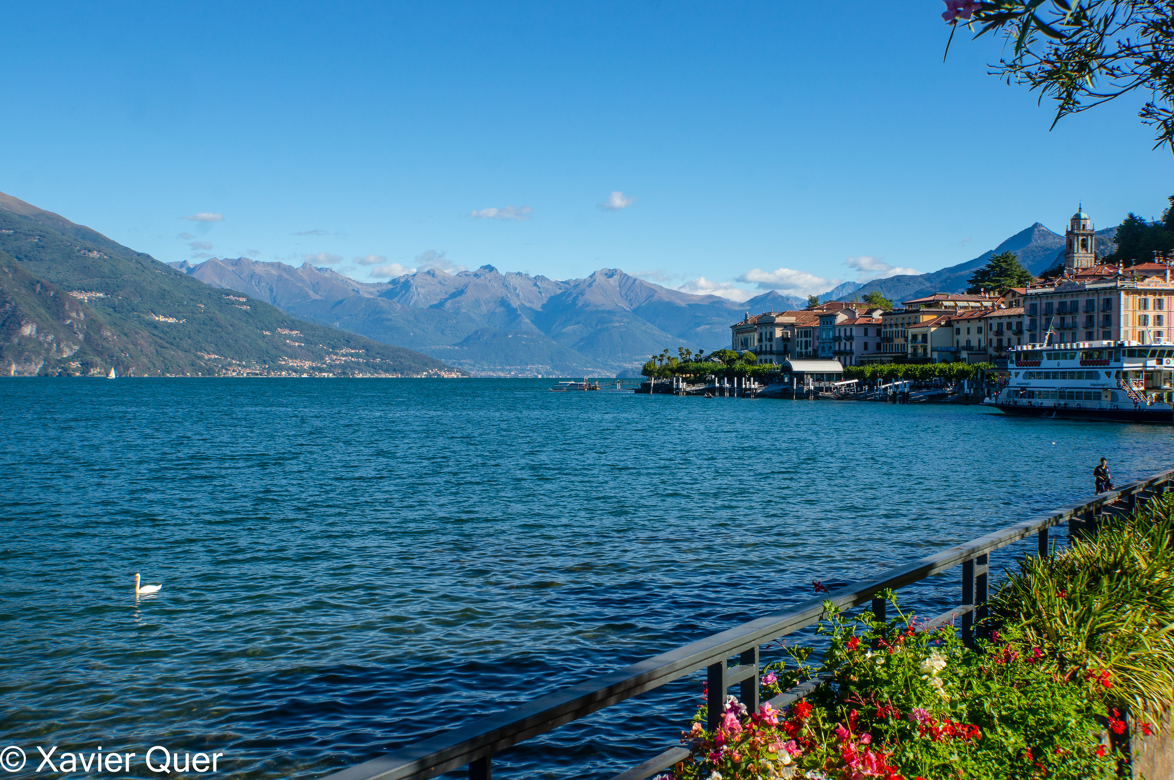 El Lago di Como des del passeig de Bellagio.