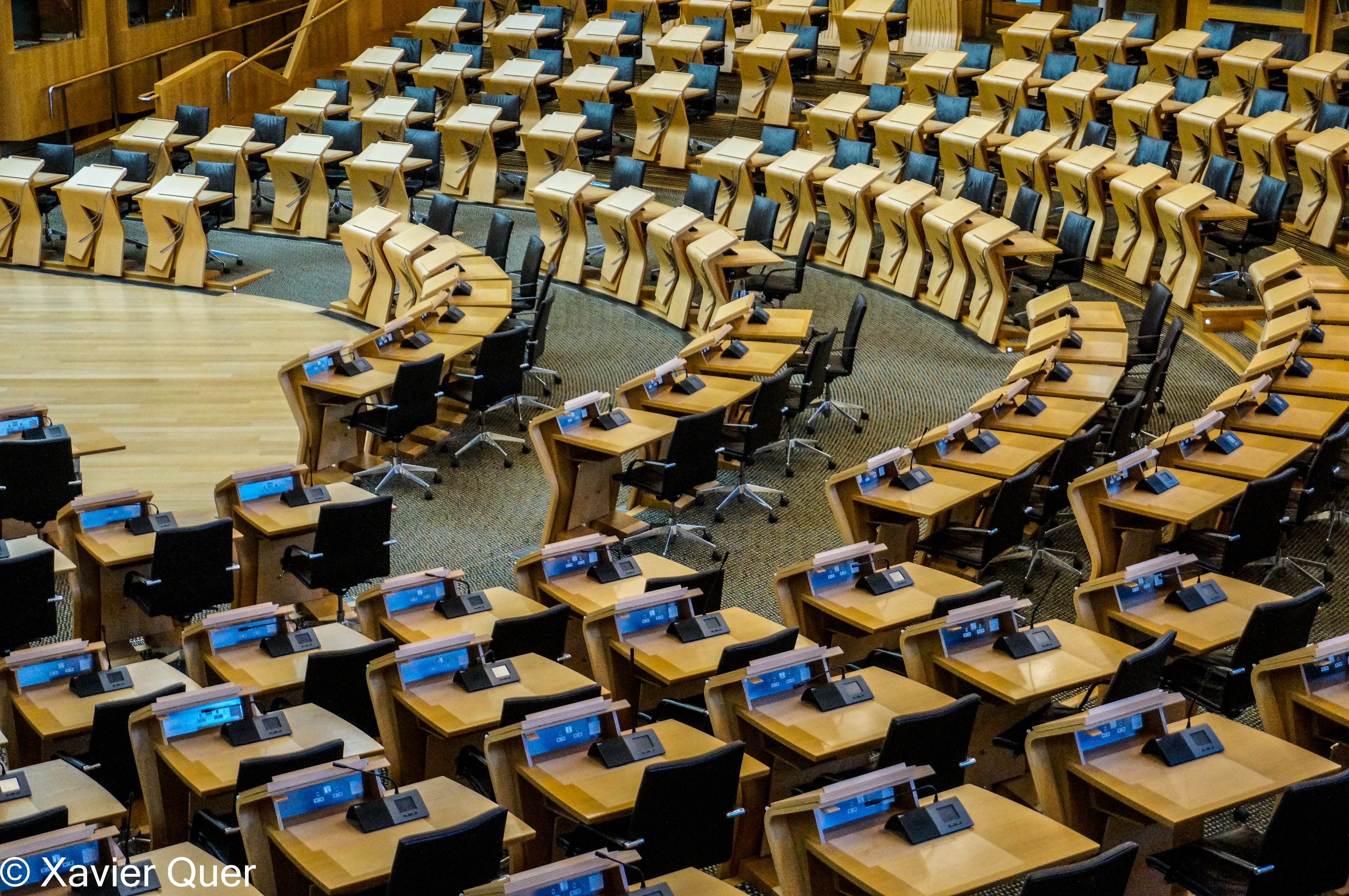 Parlament d'Escòcia (dissenyat per Enric Miralles), Edimburg. Escòcia