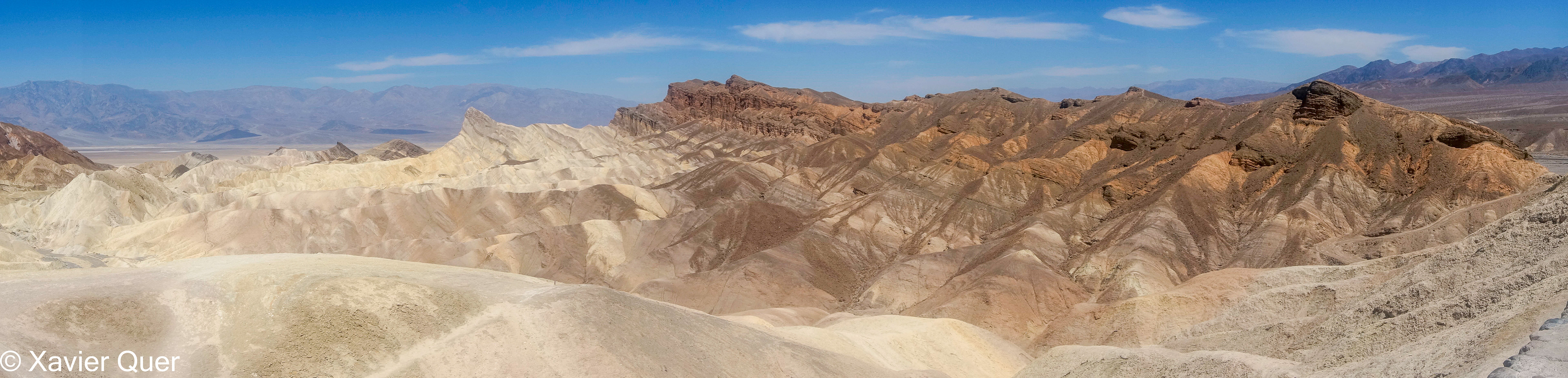 Vistes des de Zabriskie Point. Califòrnia
