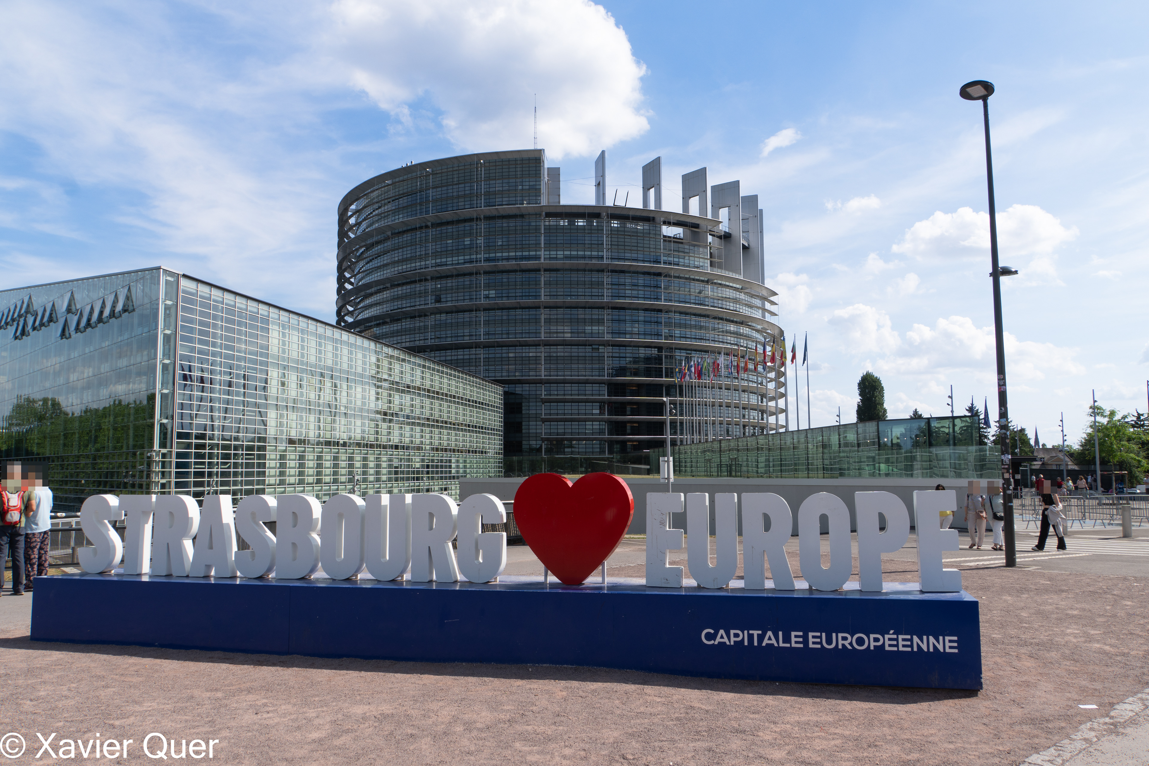 Subseu del Parlament Europeu a Estrasburg (Bas Rhin, Grand Est, França)
