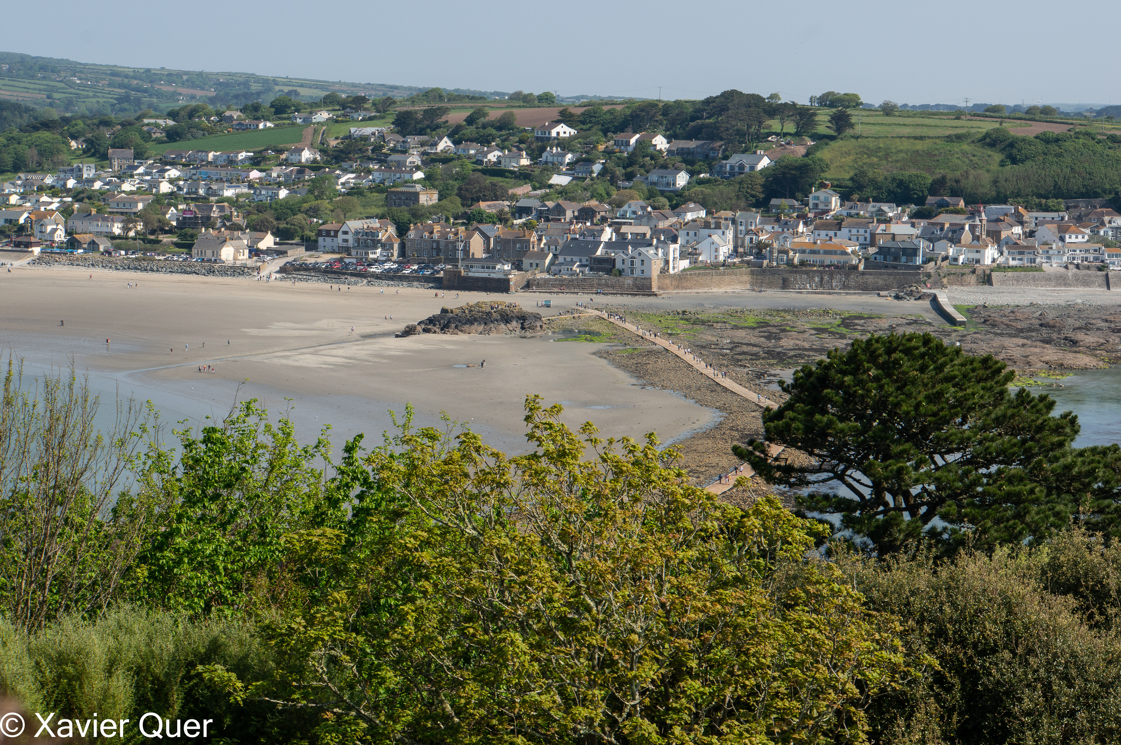 Vista de Marazion des de St. Michael's Mount