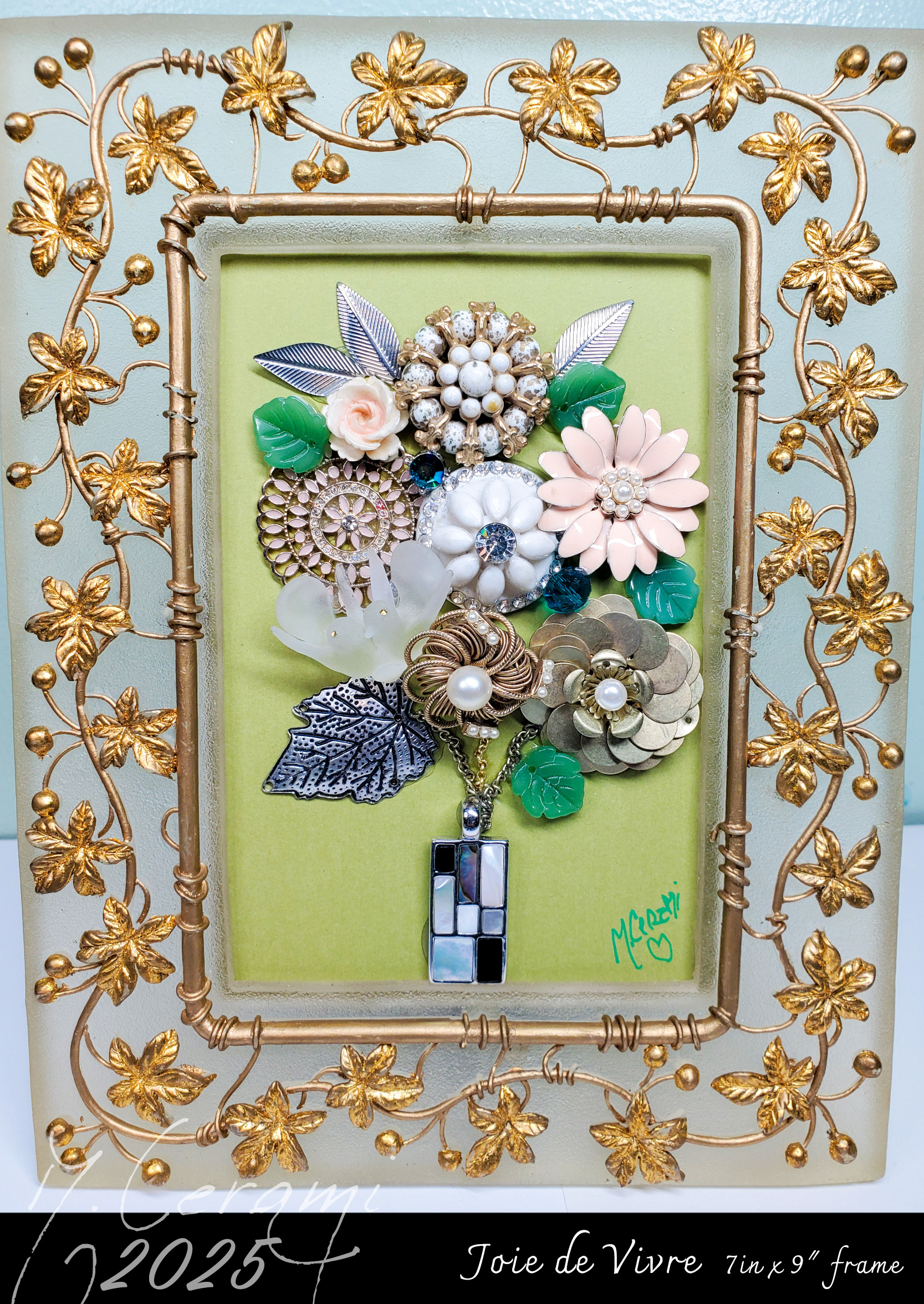 SOLD - In Stephanie Gagos online show - More info on my SHOWS page