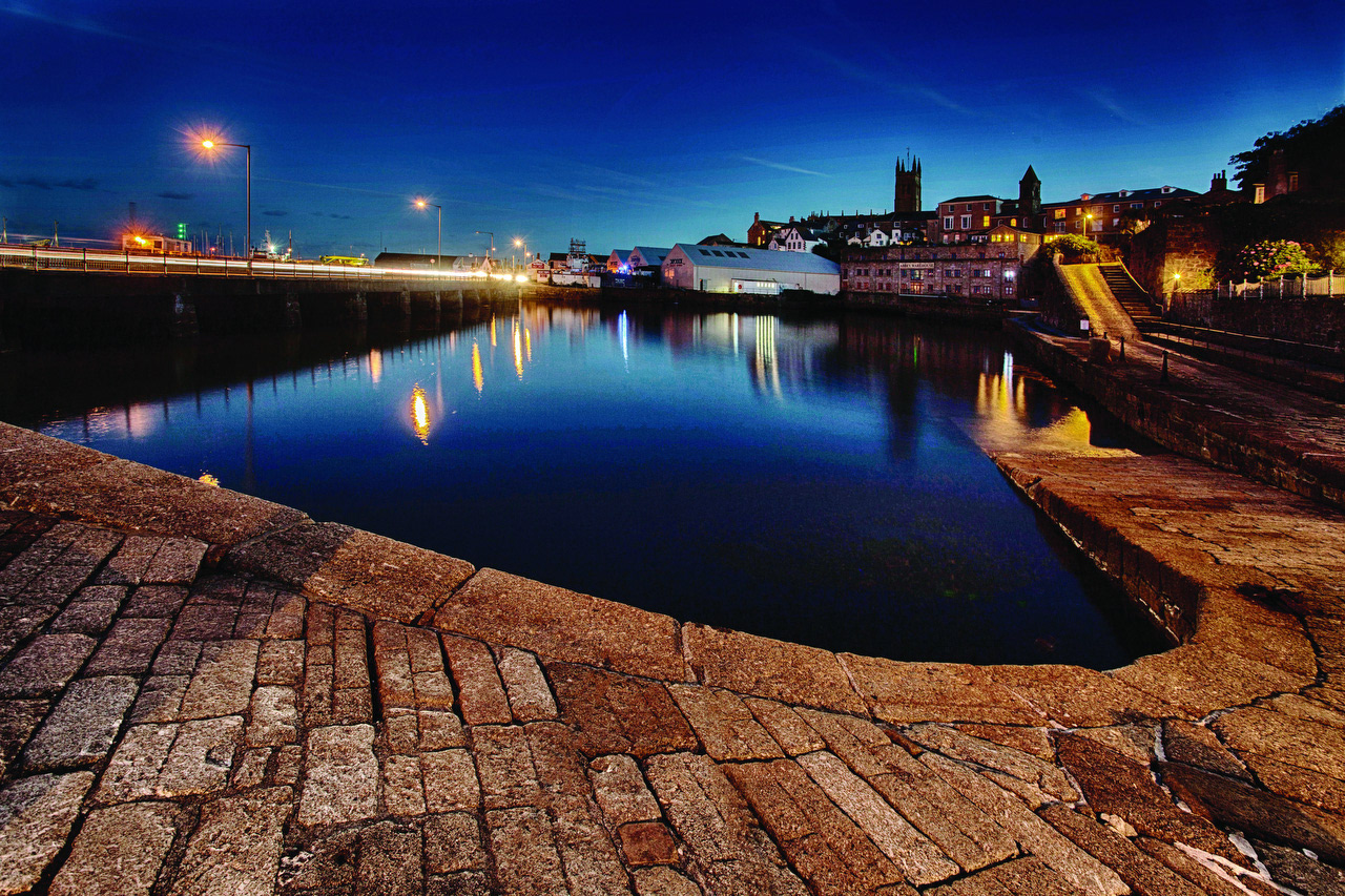 Abbey basin in Penzance, Cornwall