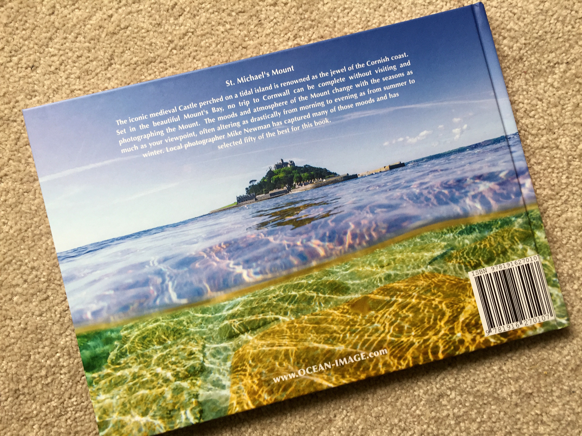 The causeway is covered at higher tides