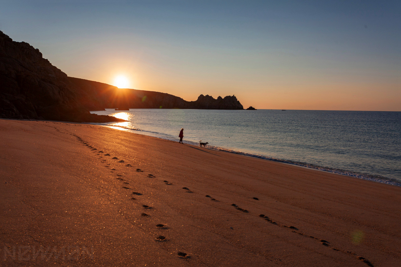 Porthcurno at dawn