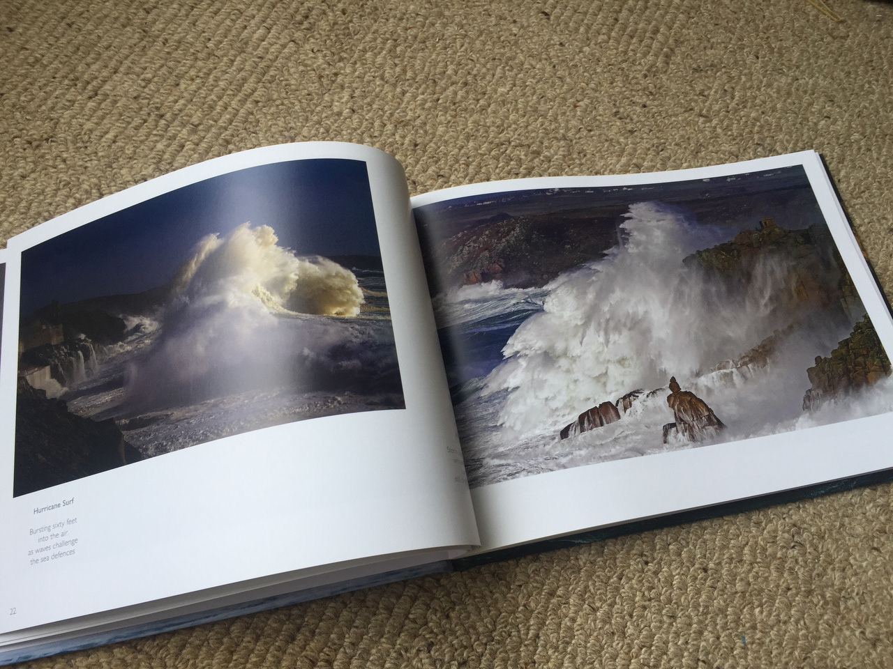 Storm photos from the Cornish coast