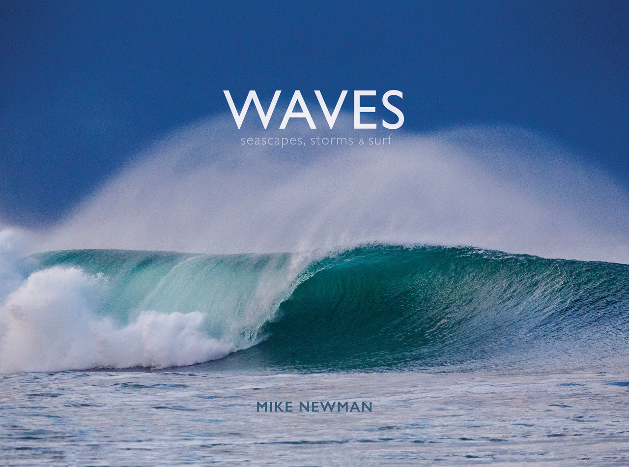 WAVES surf, surfing photo book from Cornwall.  Cornish storms and seascpaes