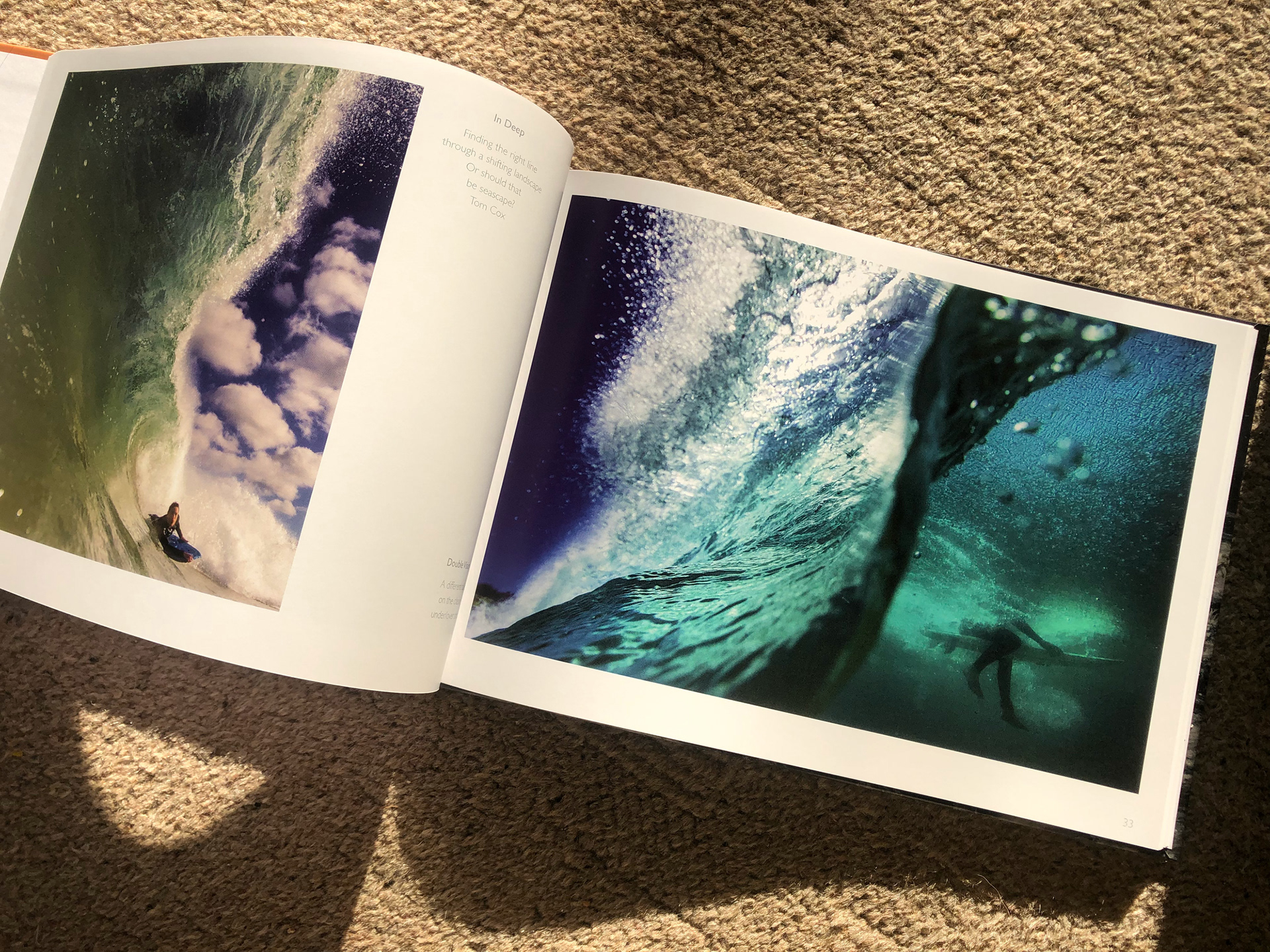 High quality printing of wave photos