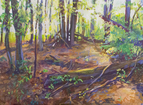 2021. Acryl auf Leinwand. 40x30