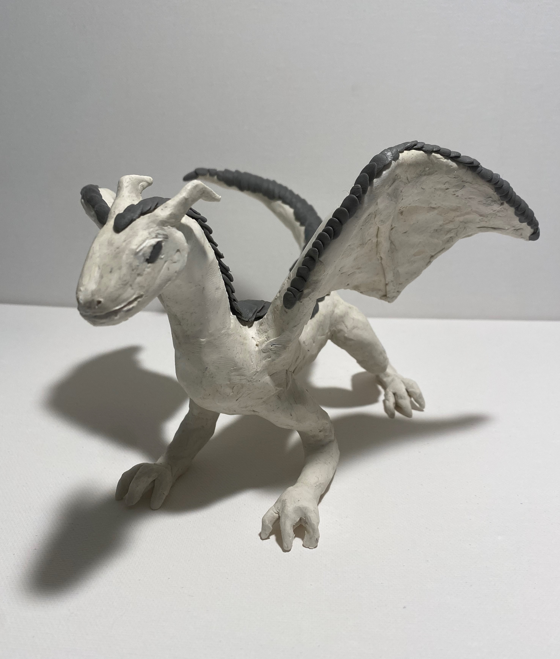 oil clay dragon