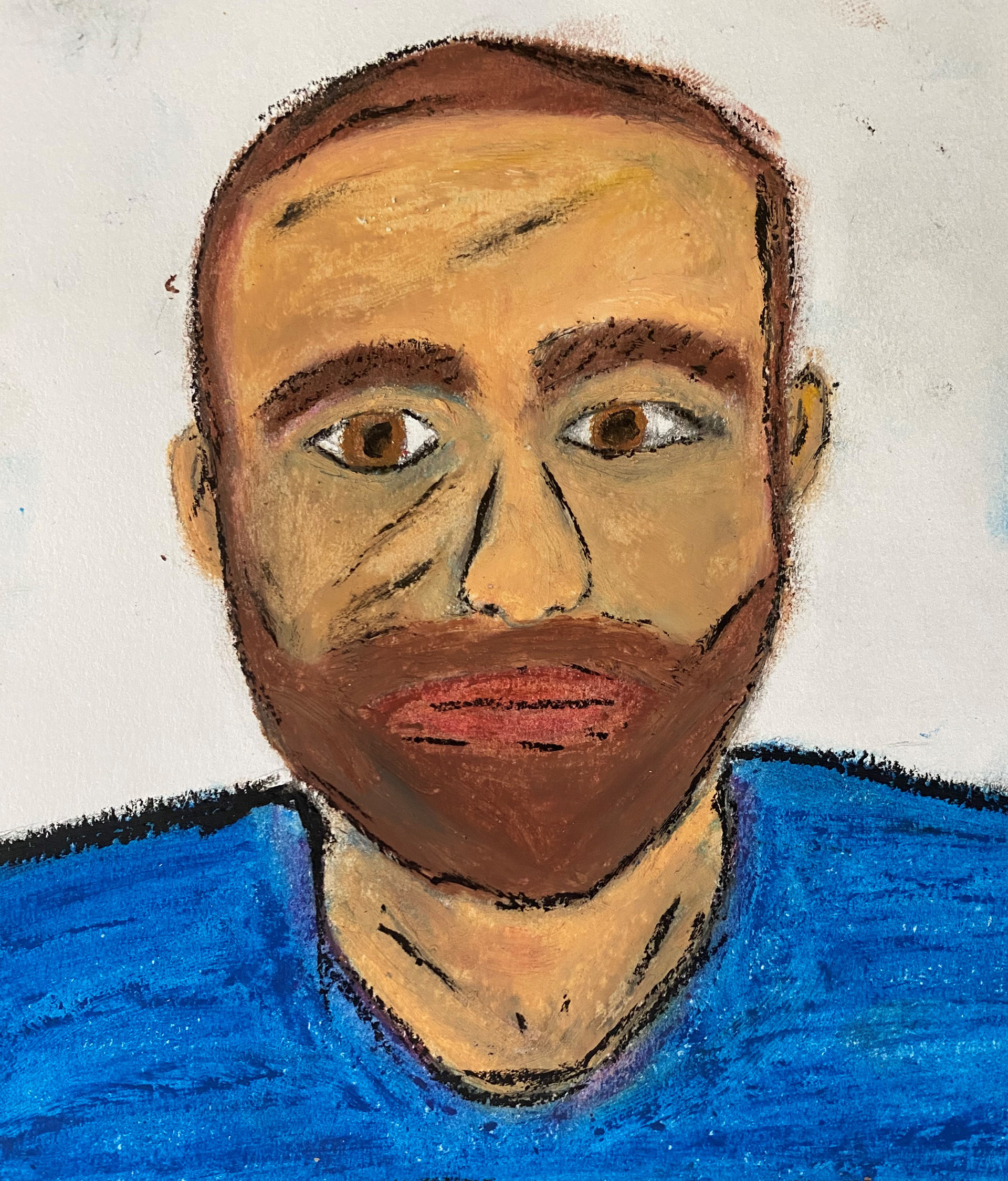 pastel portrait