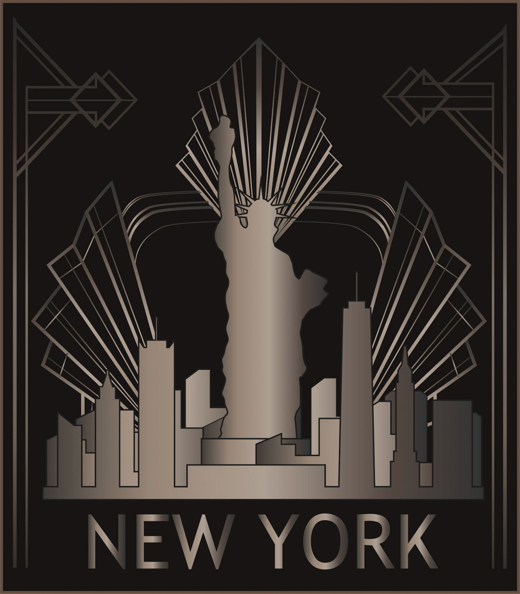art deco New York