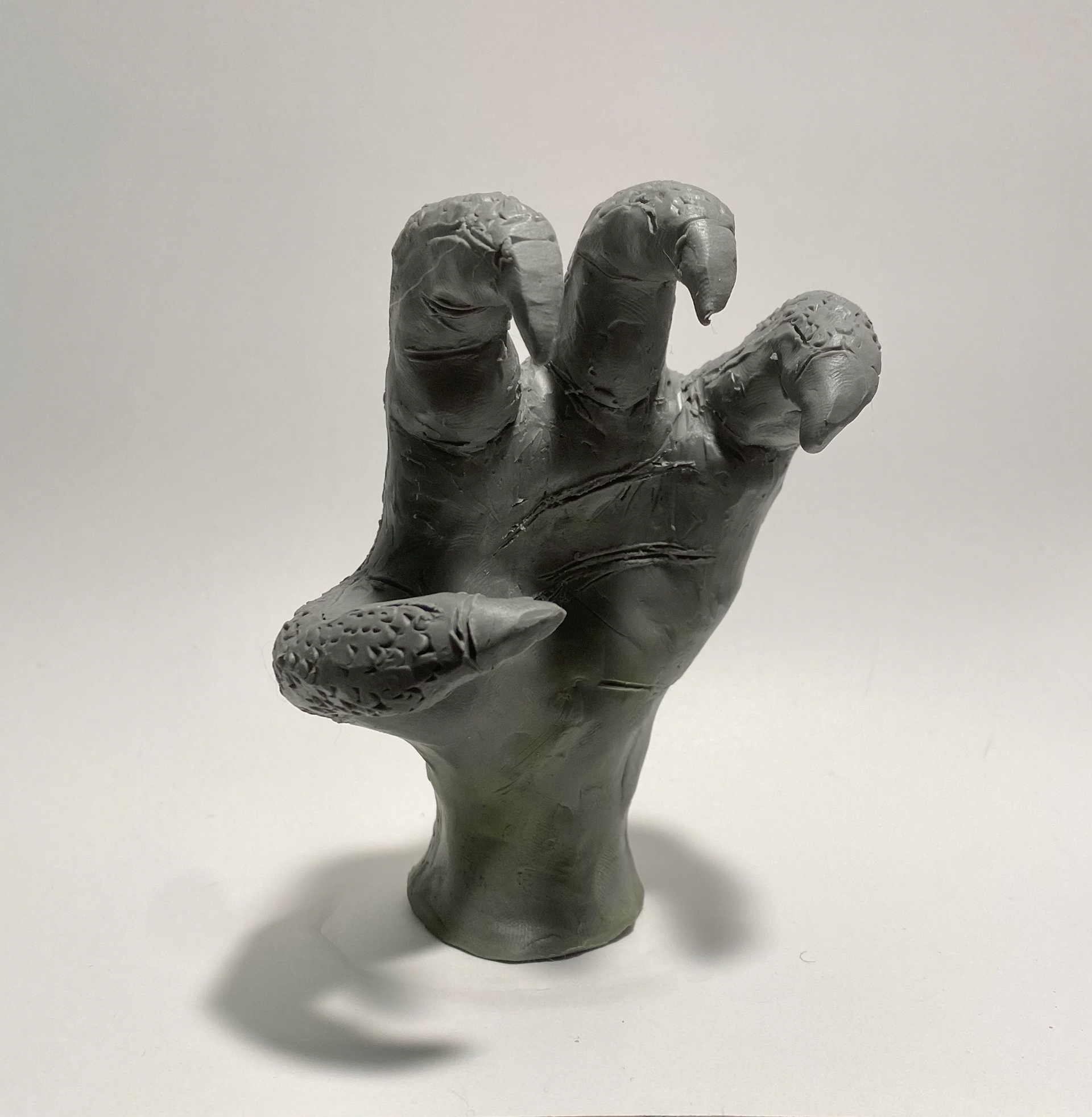 oil clay claw