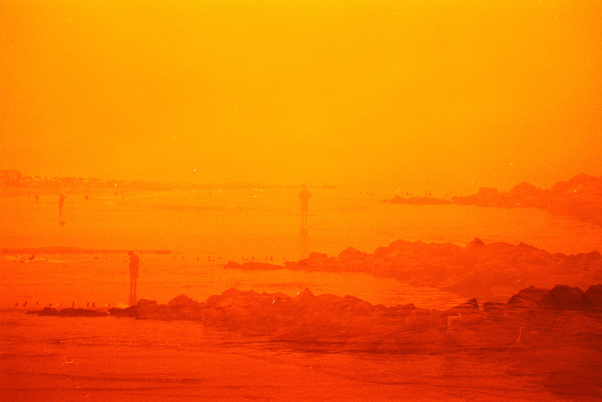 RED SCALE MULTI EXPOSURE