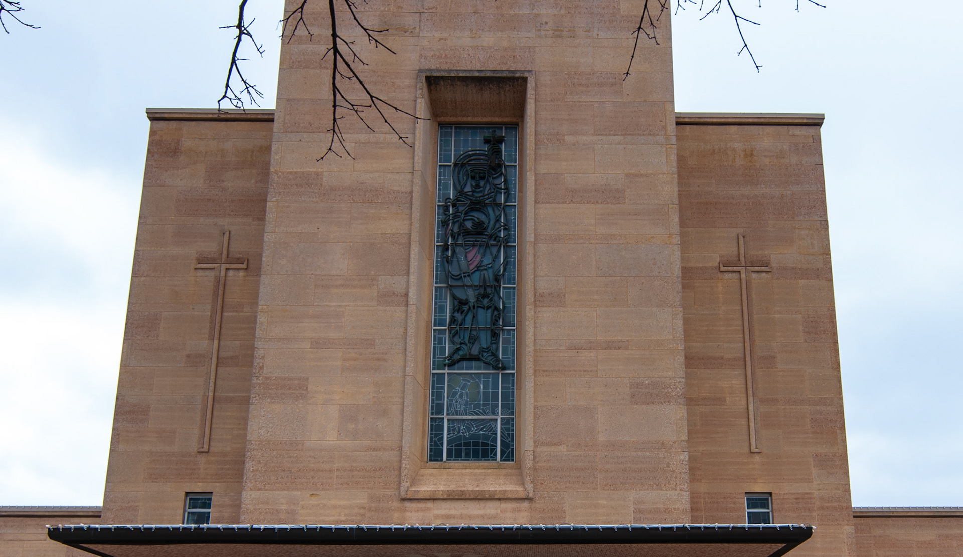St. Ferdinand Chuch In Chicago, Illinois 1956. Barry And Kay Architects