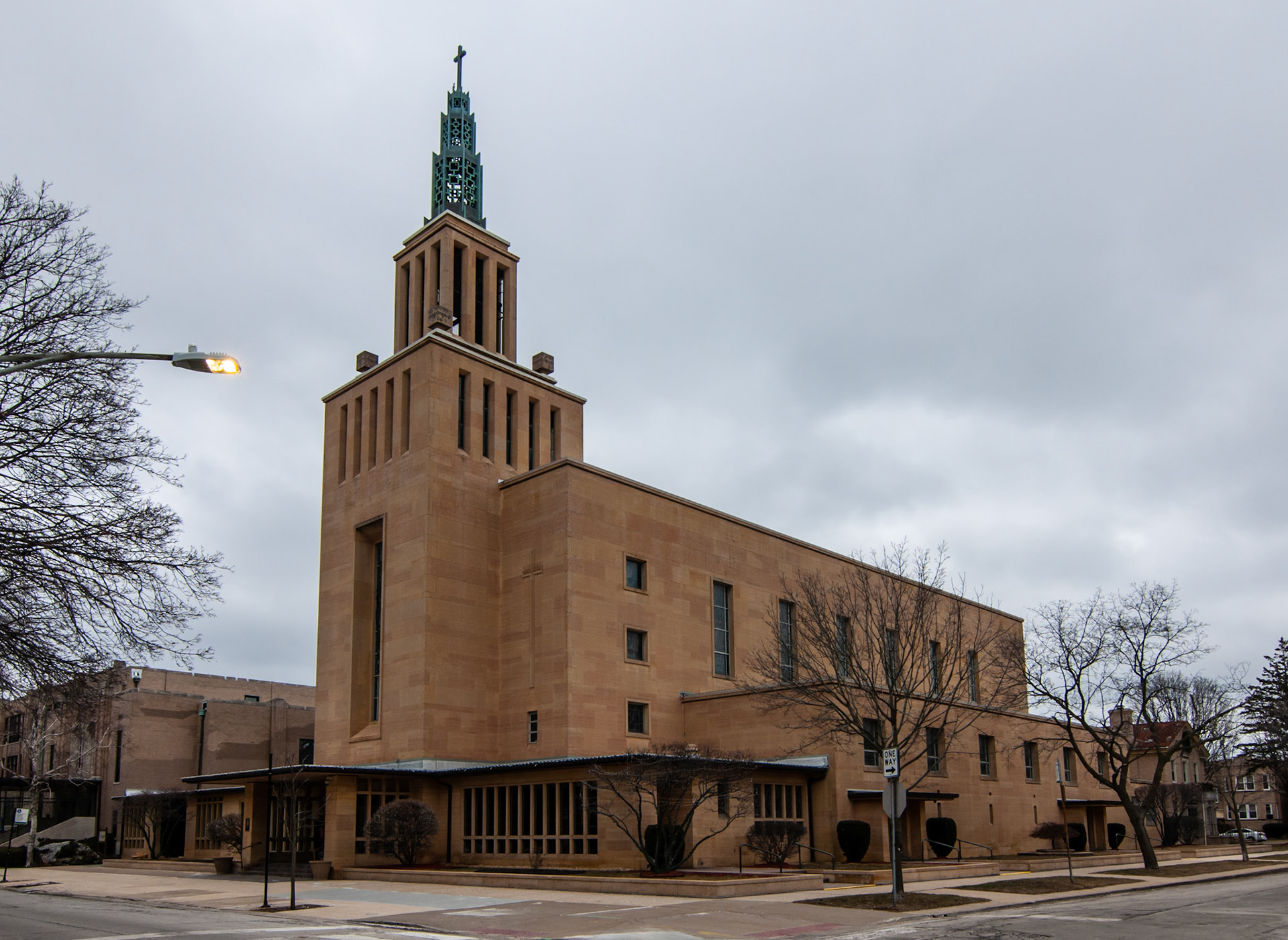 St. Ferdinand Church In Chicago, Illinois 1956. Barry And Kay Architects