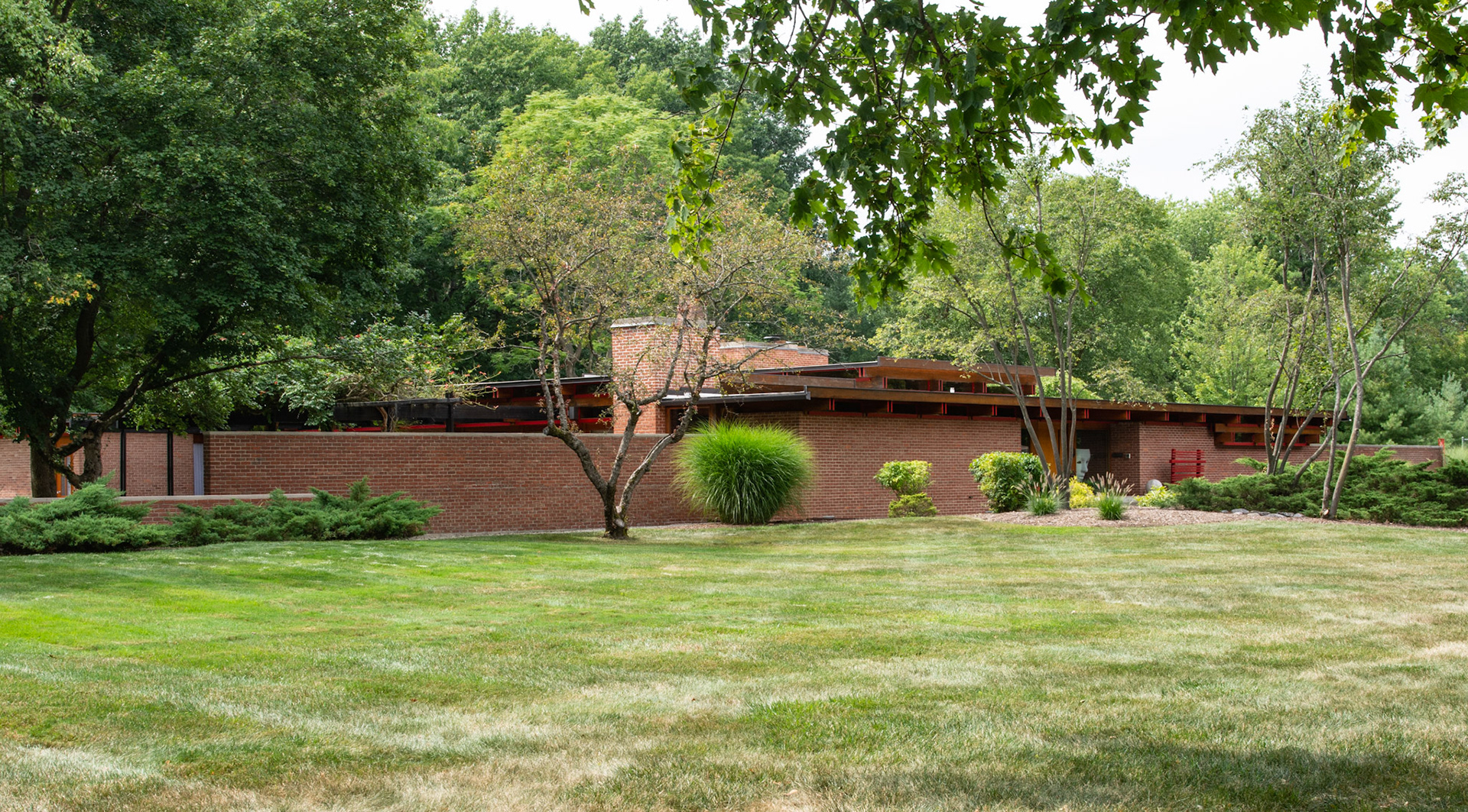 Rieker House In Midland, Michigan 1961. Alden B. Dow Architect.