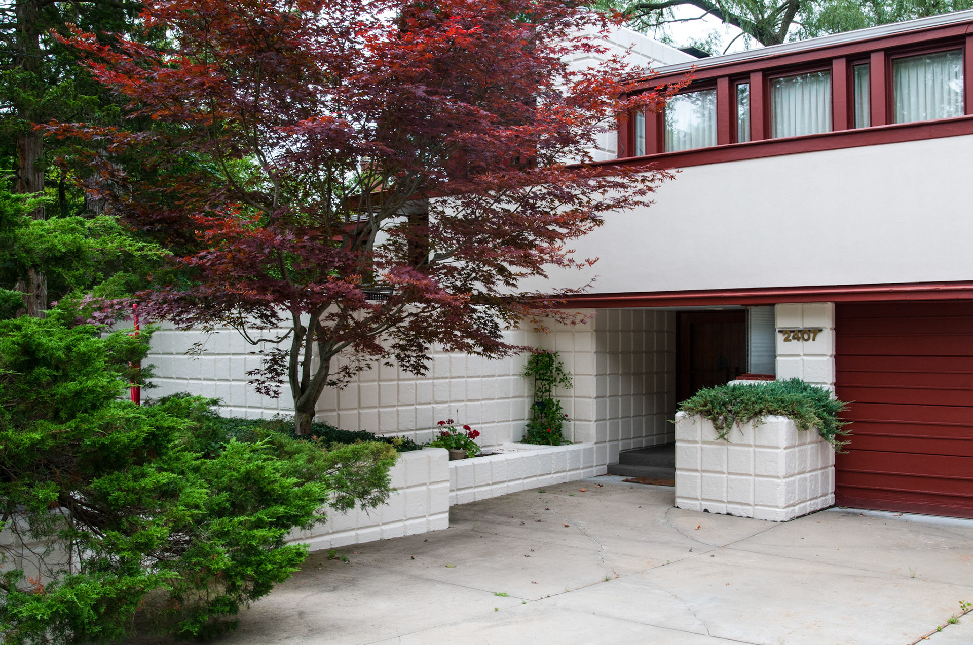 Whitman Residence In Midland, Michigan 1934. Alden B. Dow Architect.