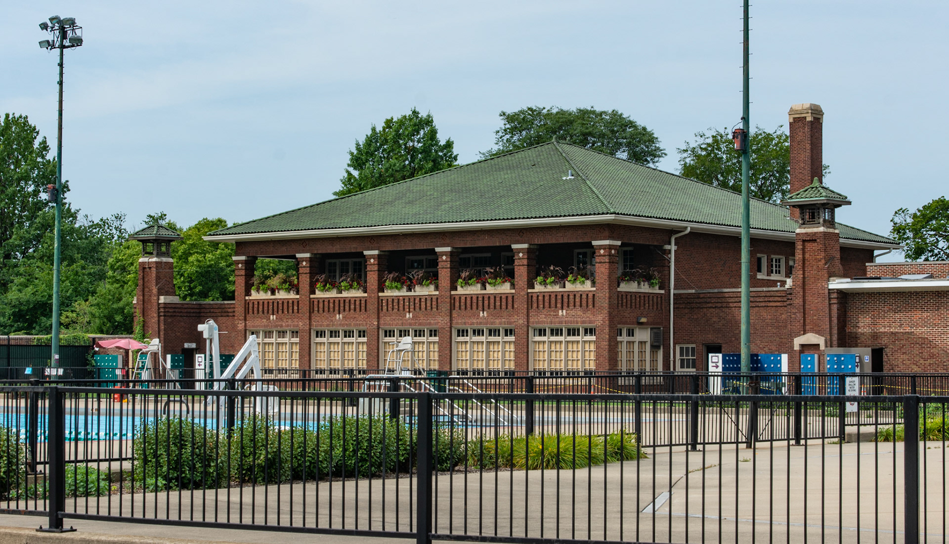 Portage Park Fieldhouse In Chicago, Illinois 1924. Clarence Hatzfield Architect