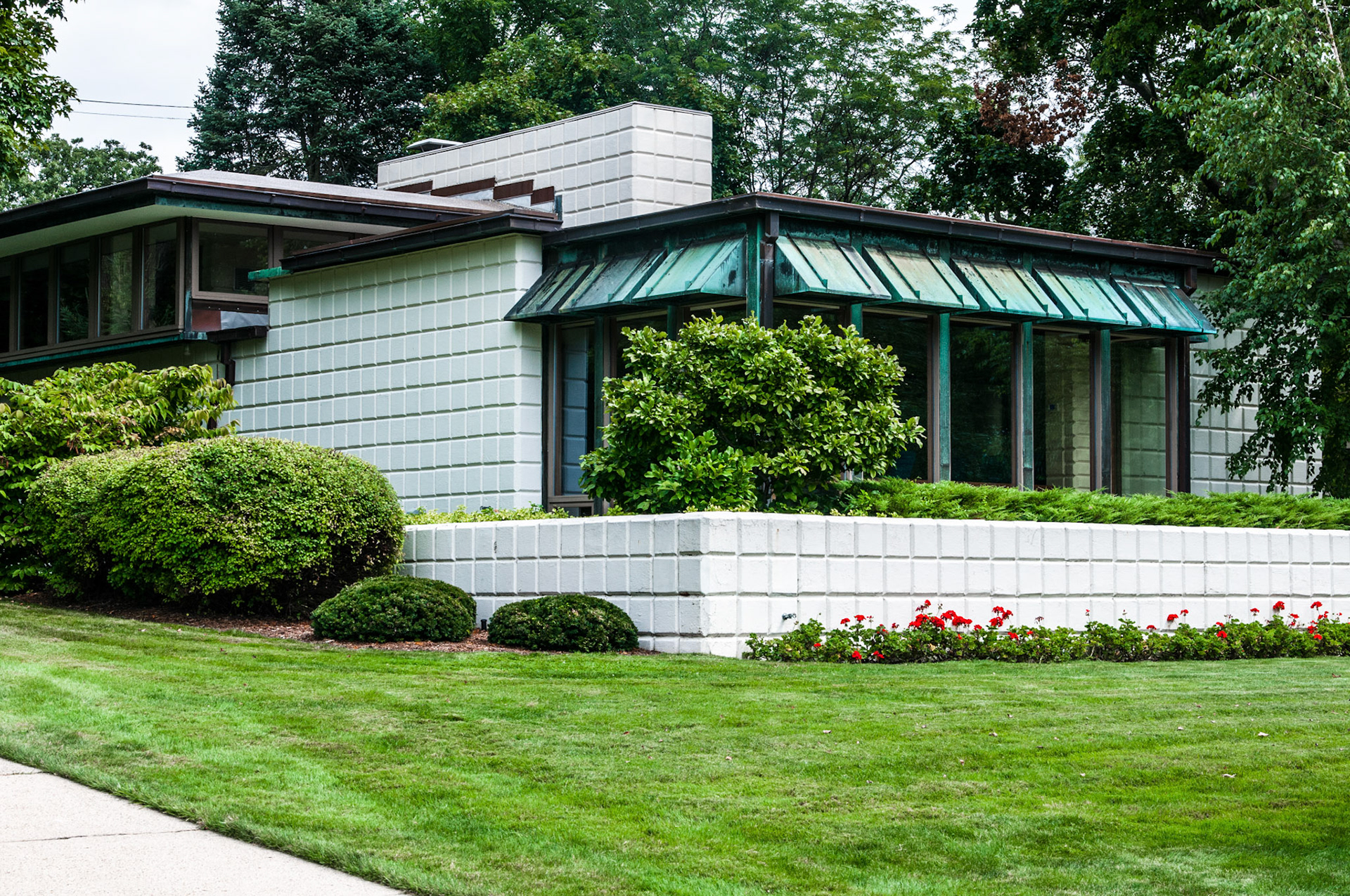 Pardee Residence In Midland, Michigan 1936. Alden B. Dow Architect