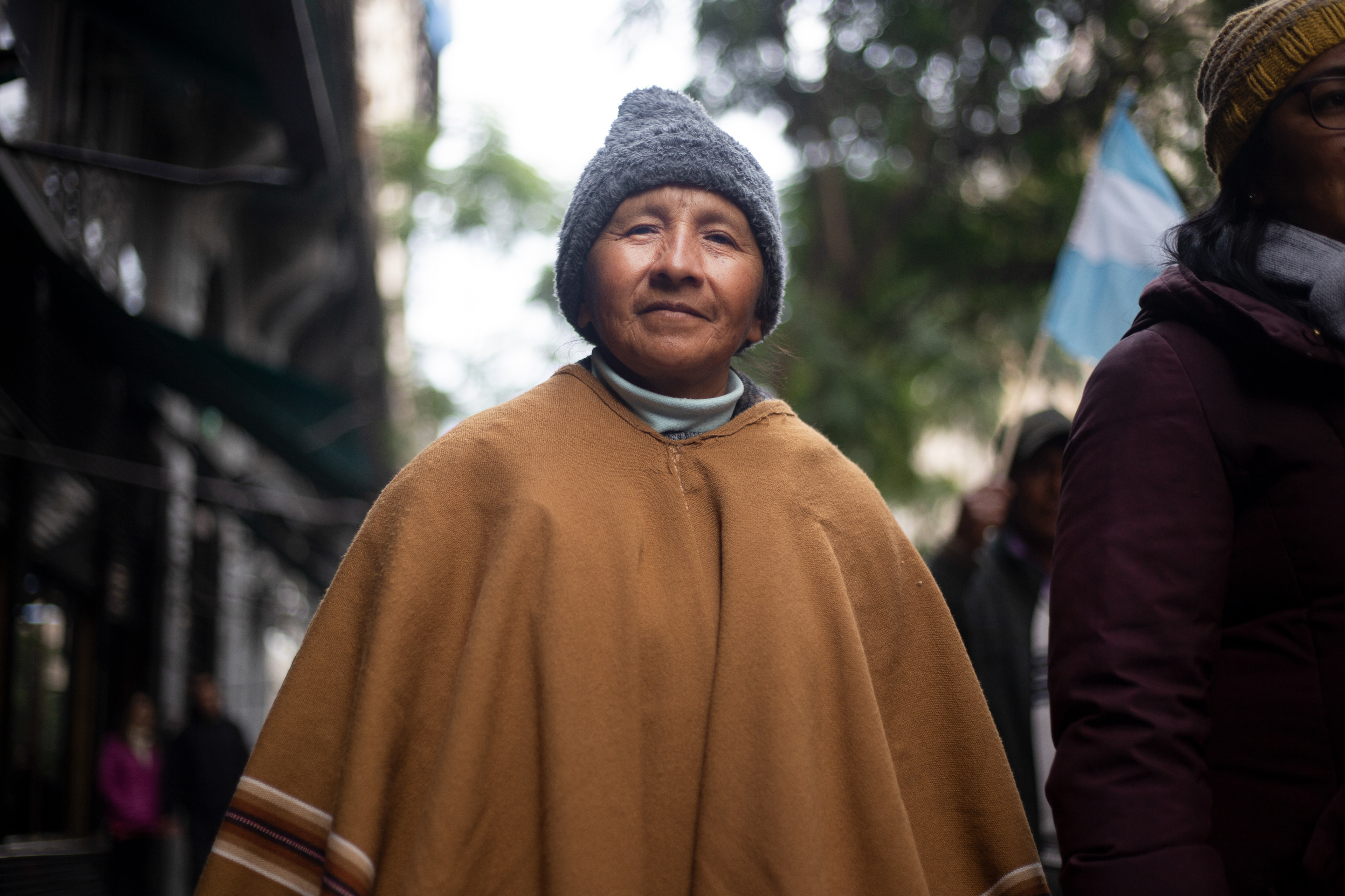 El tercer Malón de la Paz llega a la Casa de Jujuy en la Ciudad de Buenos Aires. Agosto 2024./ Regina Araujo