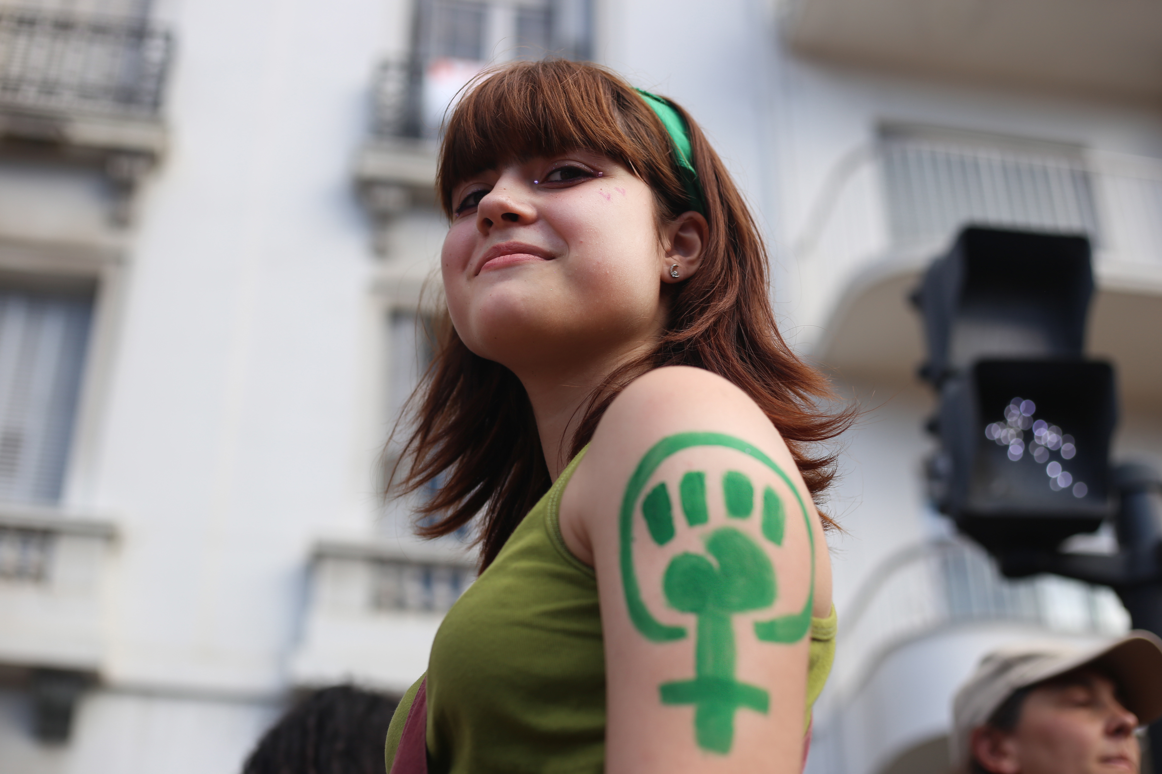 Día de la Mujer Trabajadora. Plaza de Mayo, 8 de Marzo, 2024./Regina Araujo.