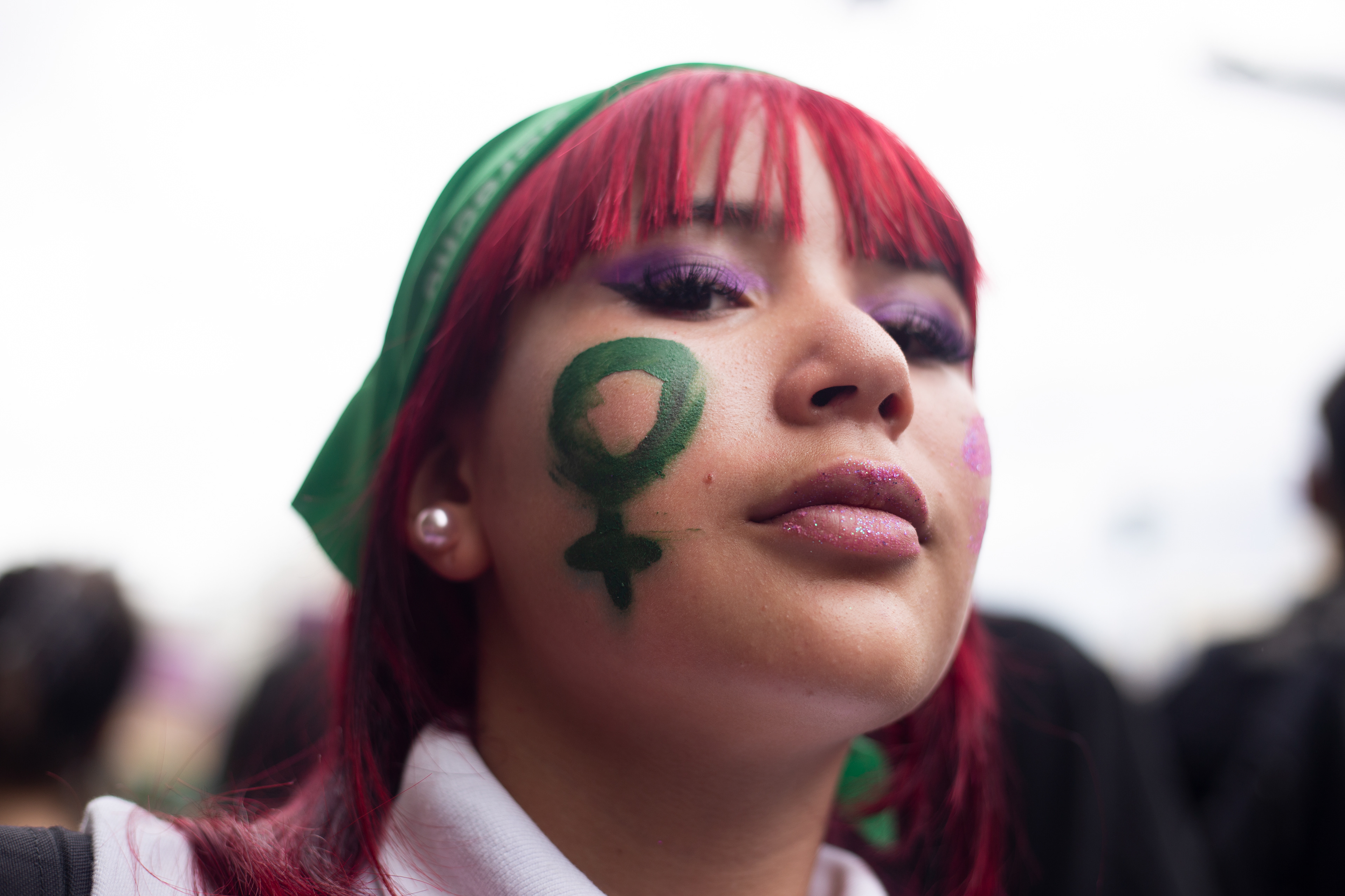 Retrato en un nuevo aniversario del Día de la Mujer trabajadora. 8 de Marzo 2024.