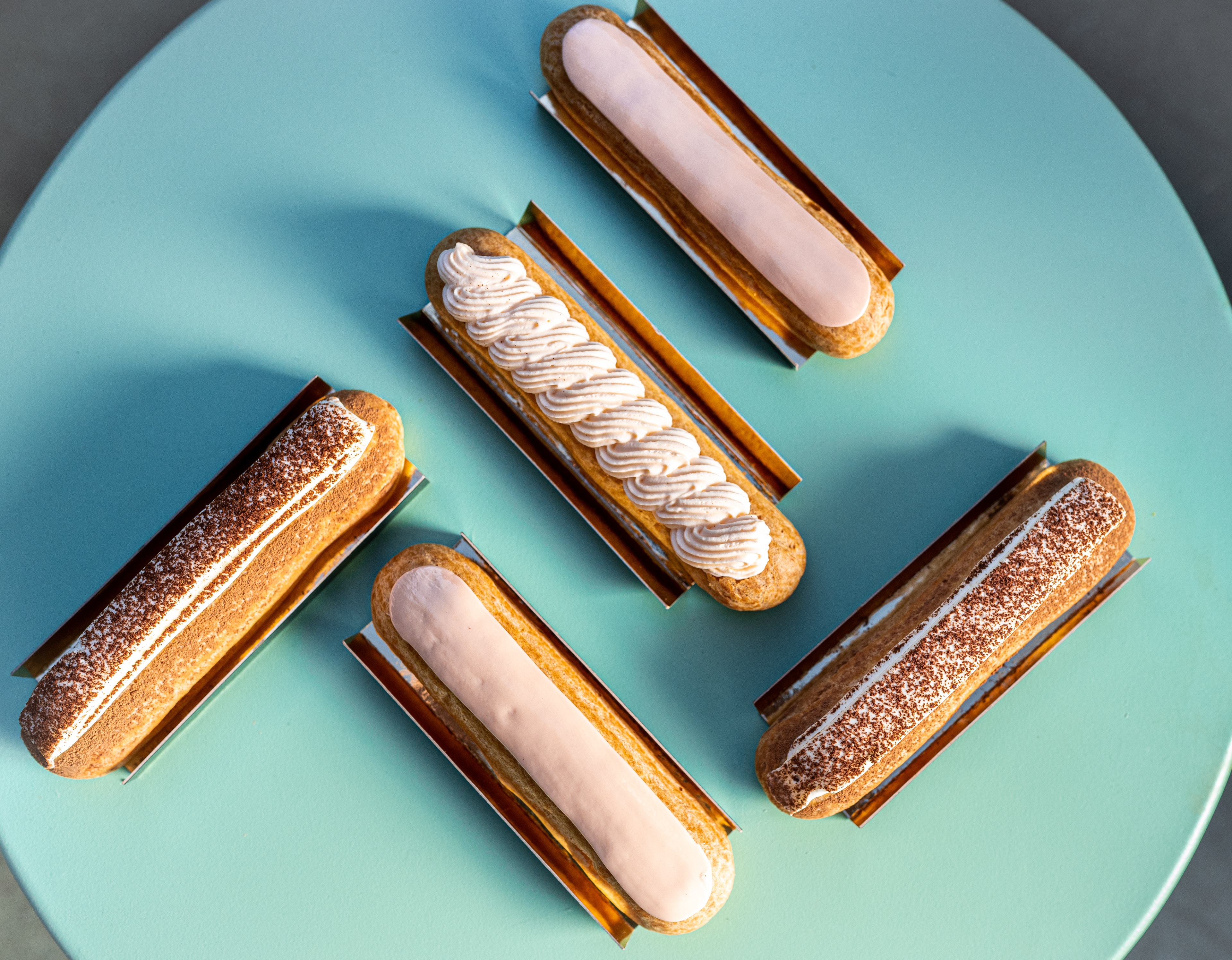 Eclairs from Tarts de Feybesse